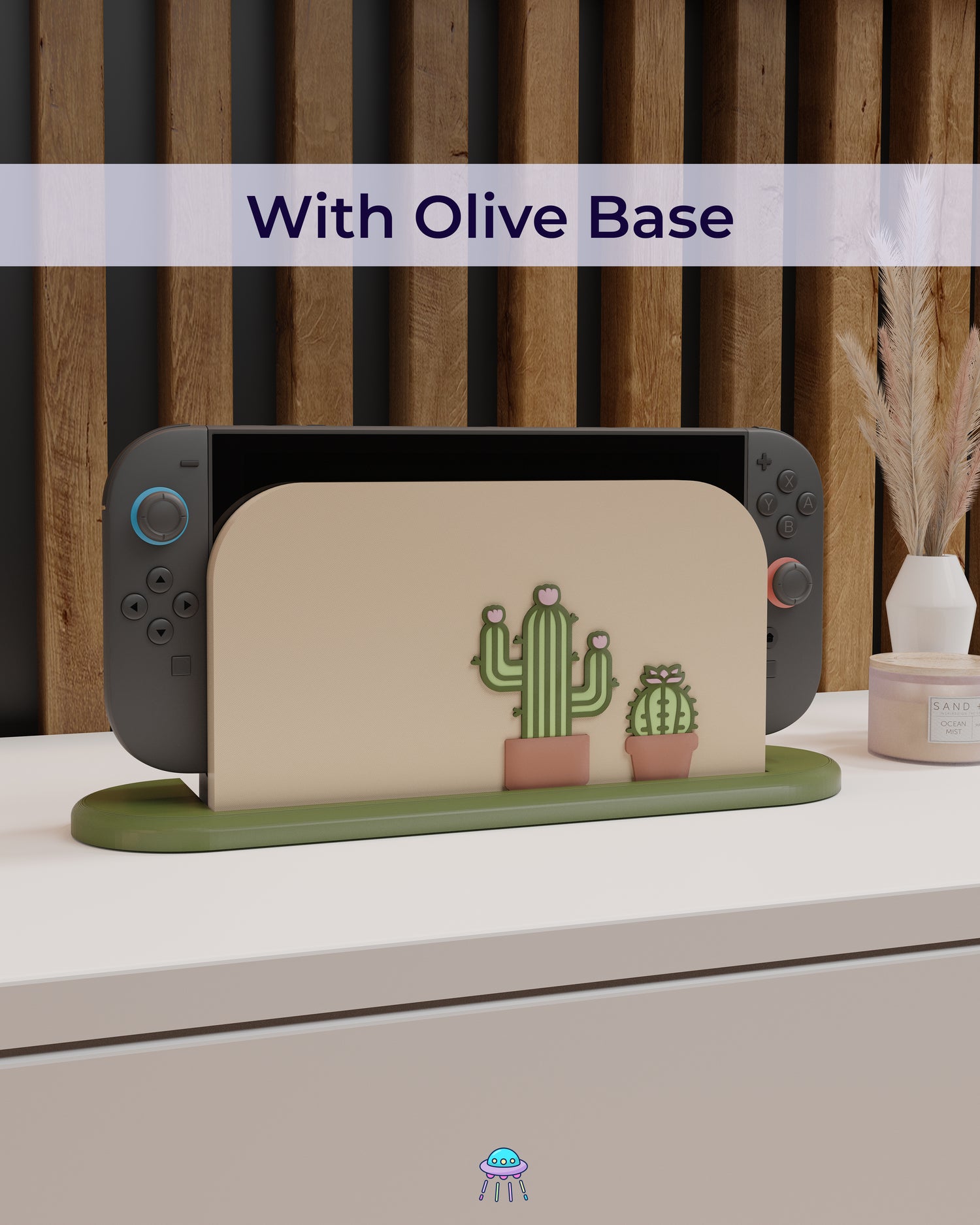 Cactus Dock Cover for Nintendo Switch 2 – Original Faceplate Design