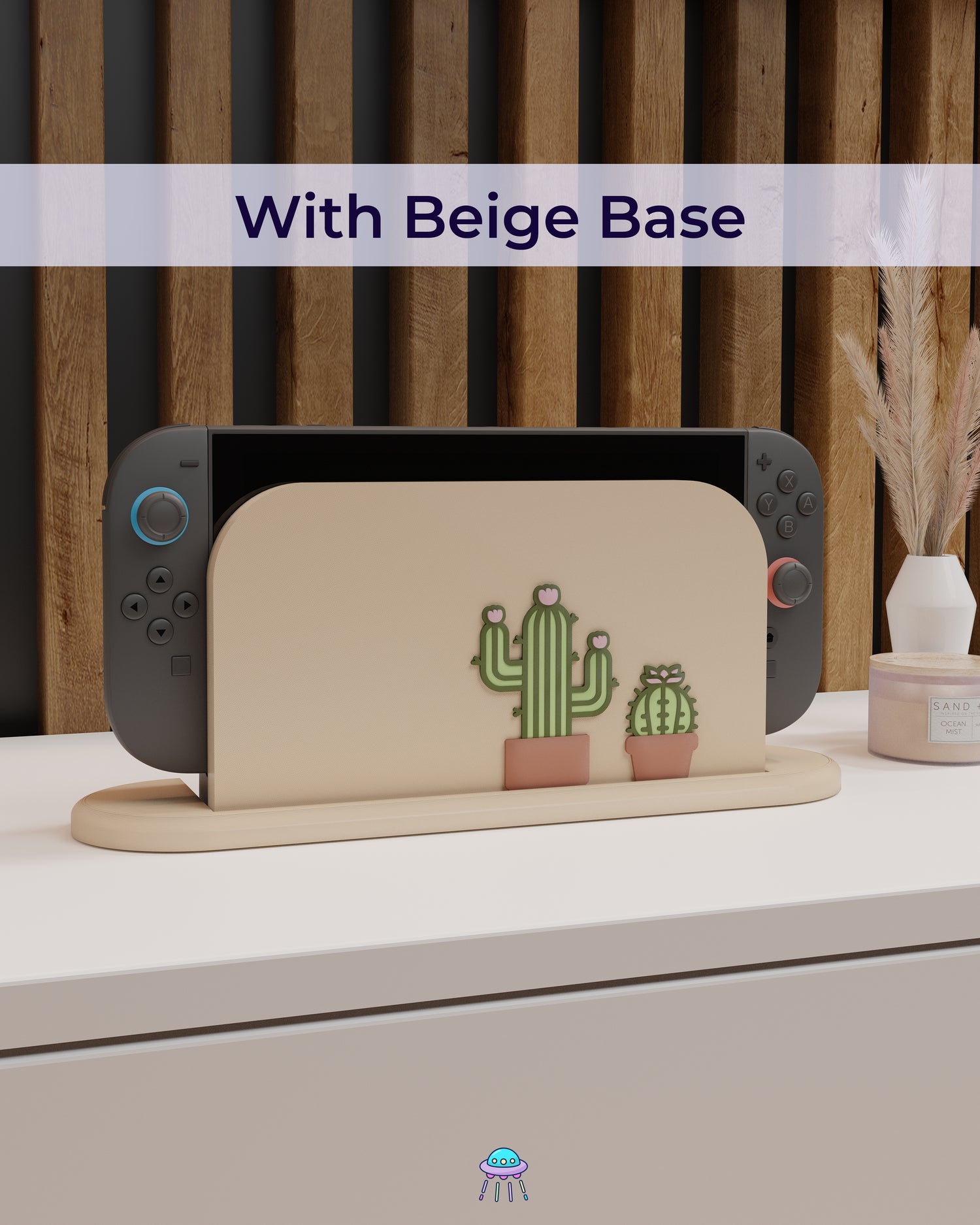 Cactus Dock Cover for Nintendo Switch 2 – Original Faceplate Design