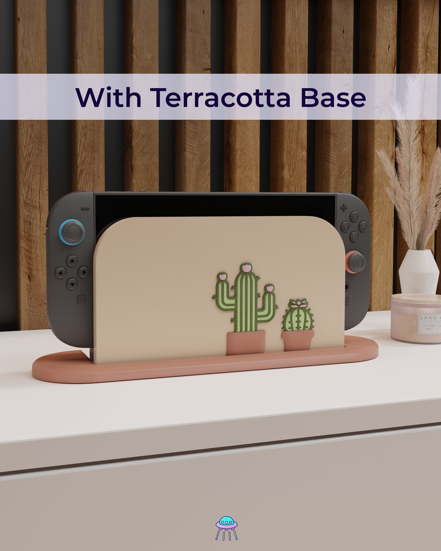 Cactus Dock Cover for Nintendo Switch 2 – Original Faceplate Design