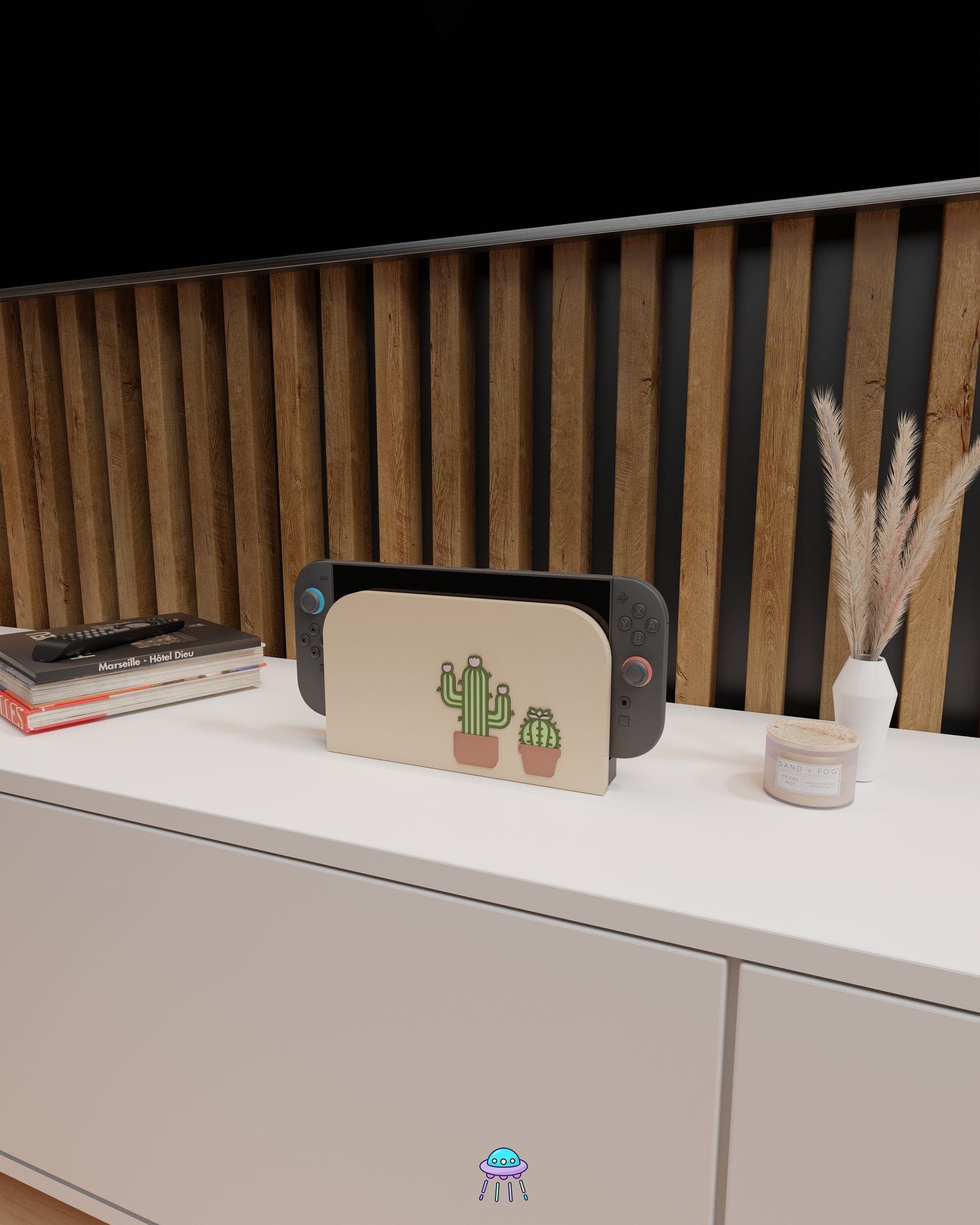 Cactus Dock Cover for Nintendo Switch 2 – Original Faceplate Design