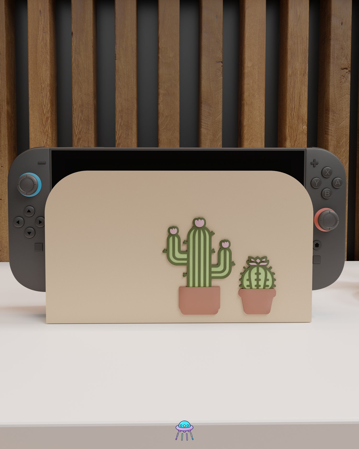 Cactus Dock Cover for Nintendo Switch 2 – Original Faceplate Design