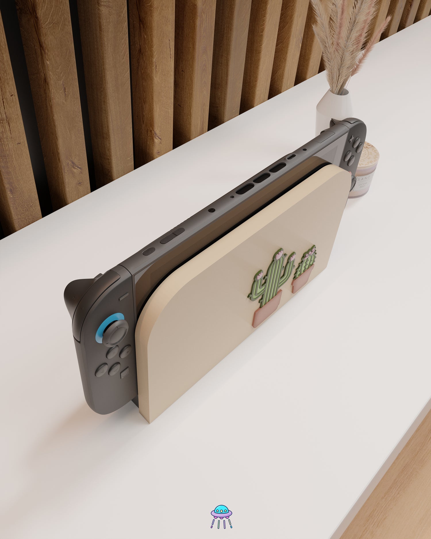 Cactus Dock Cover for Nintendo Switch 2 – Original Faceplate Design