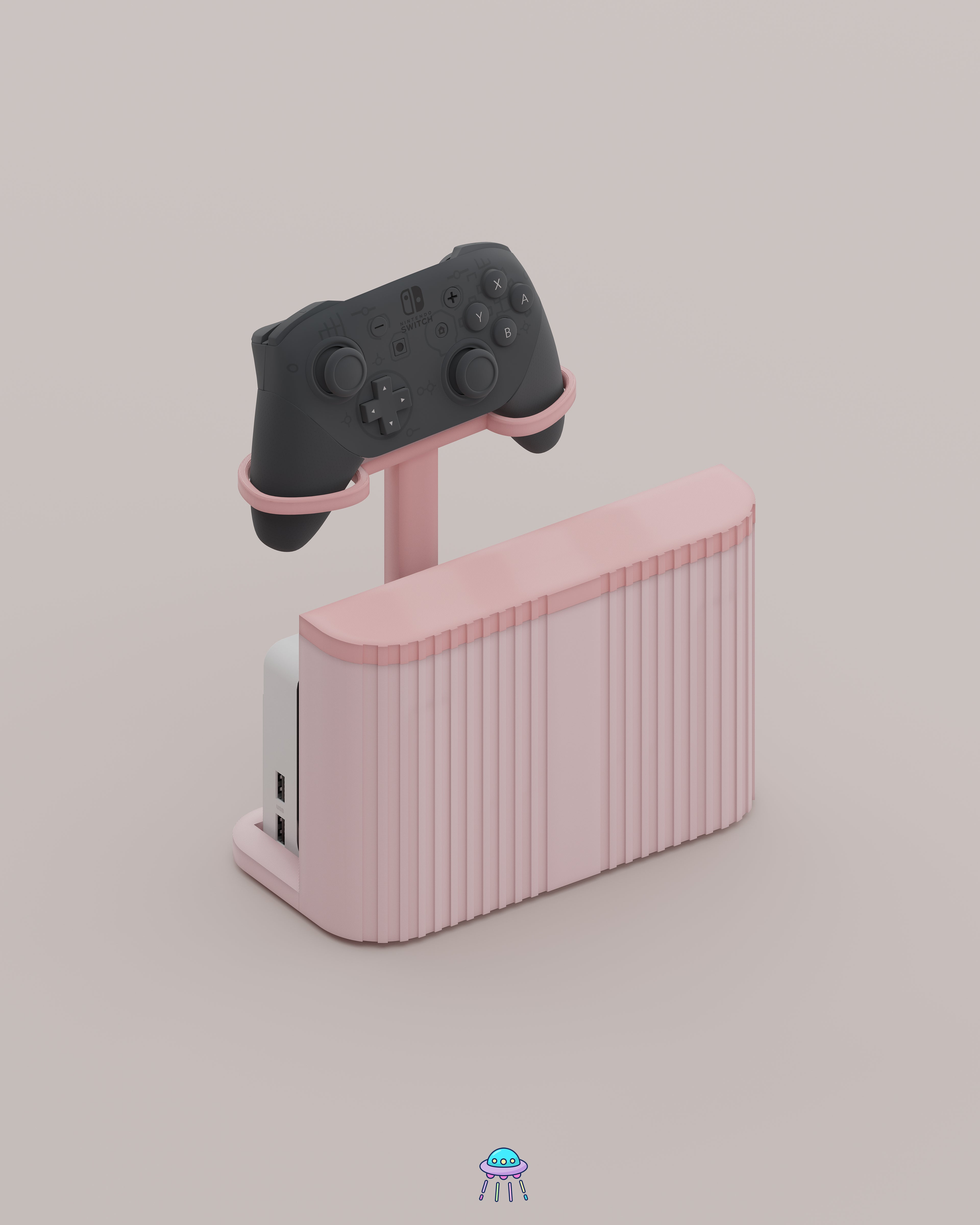 Docki - Nintendo Switch Dock Cover With Storage - In Stock