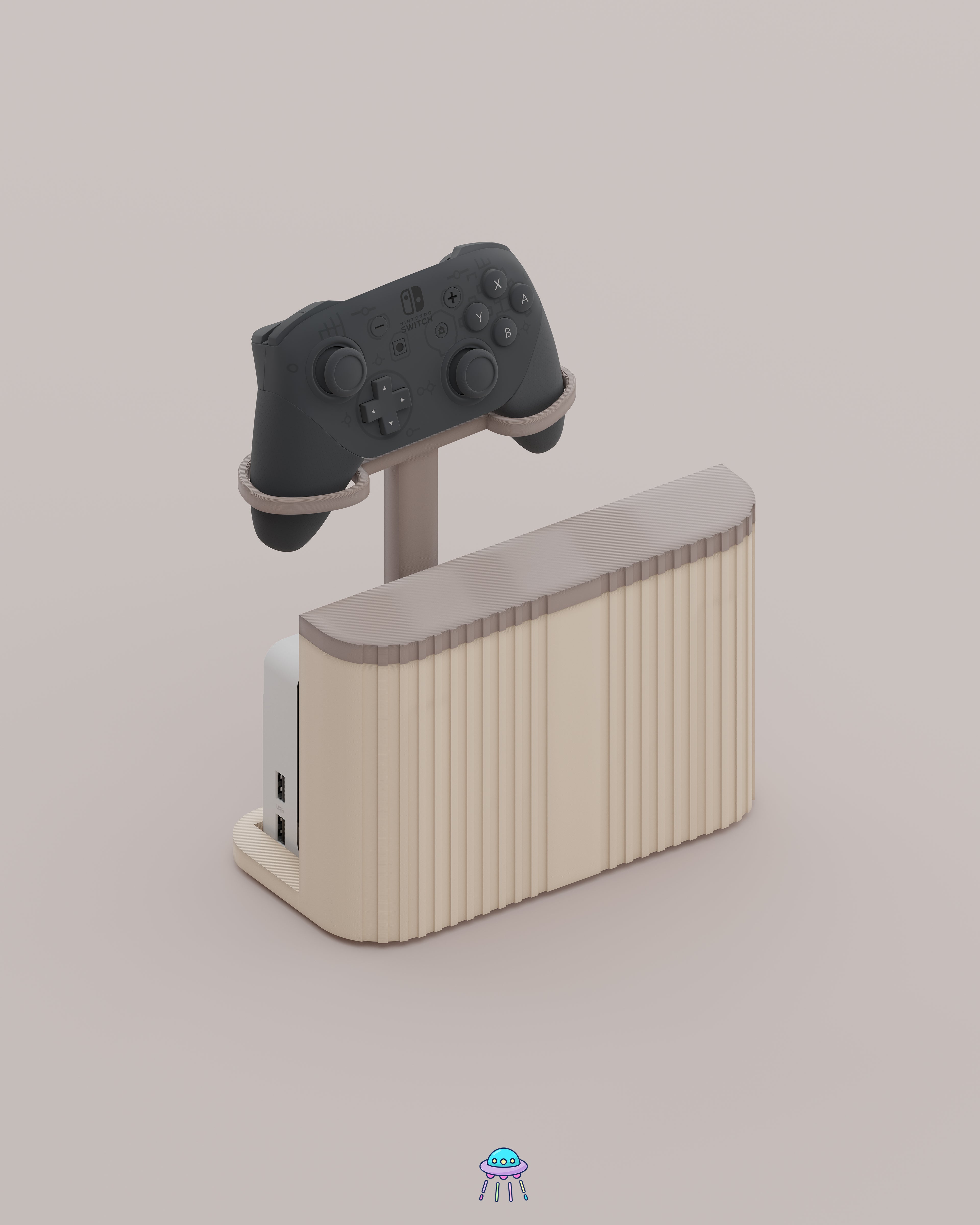 Docki - Nintendo Switch Dock Cover With Storage - In Stock