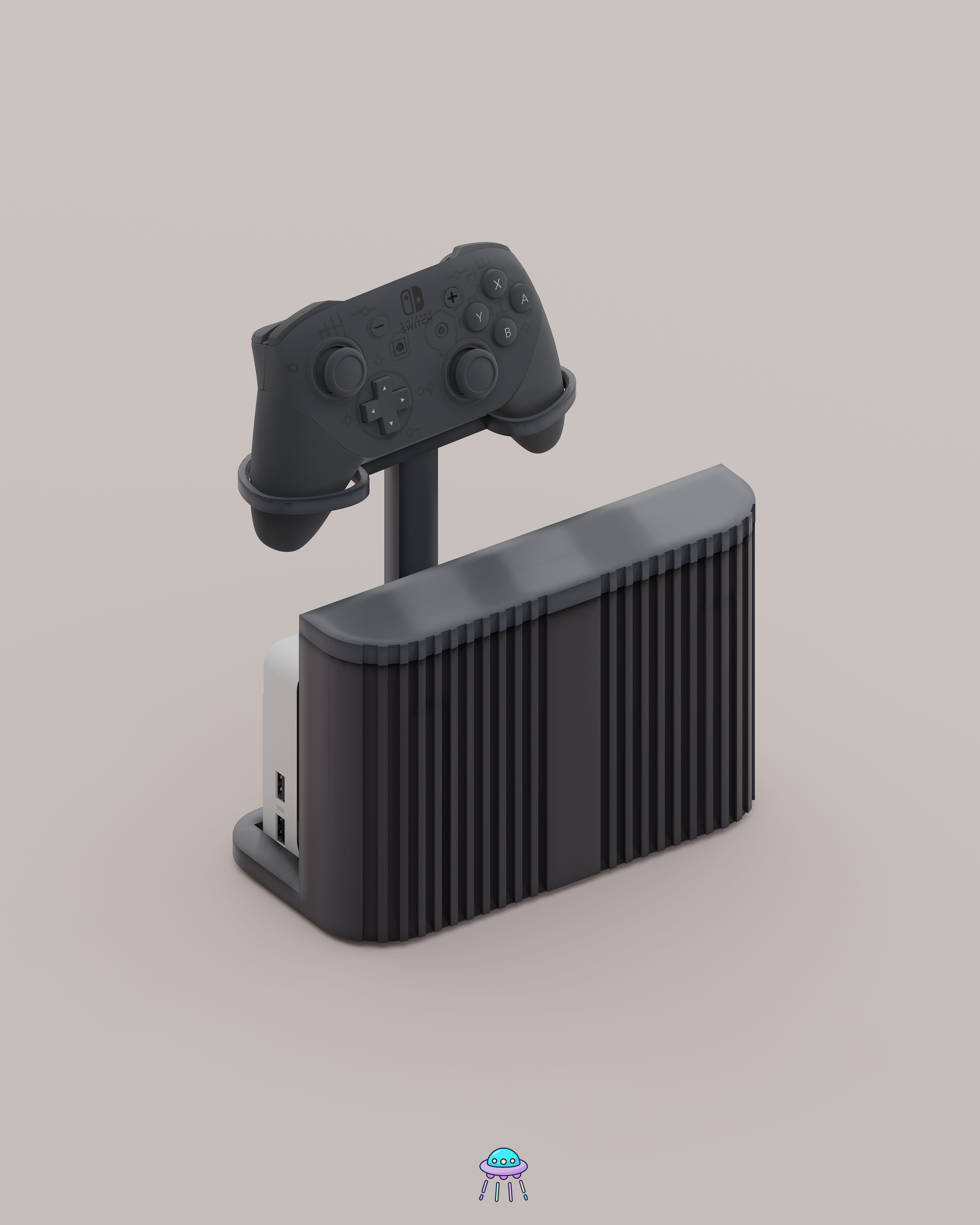 Docki - Nintendo Switch Dock Cover With Storage - In Stock