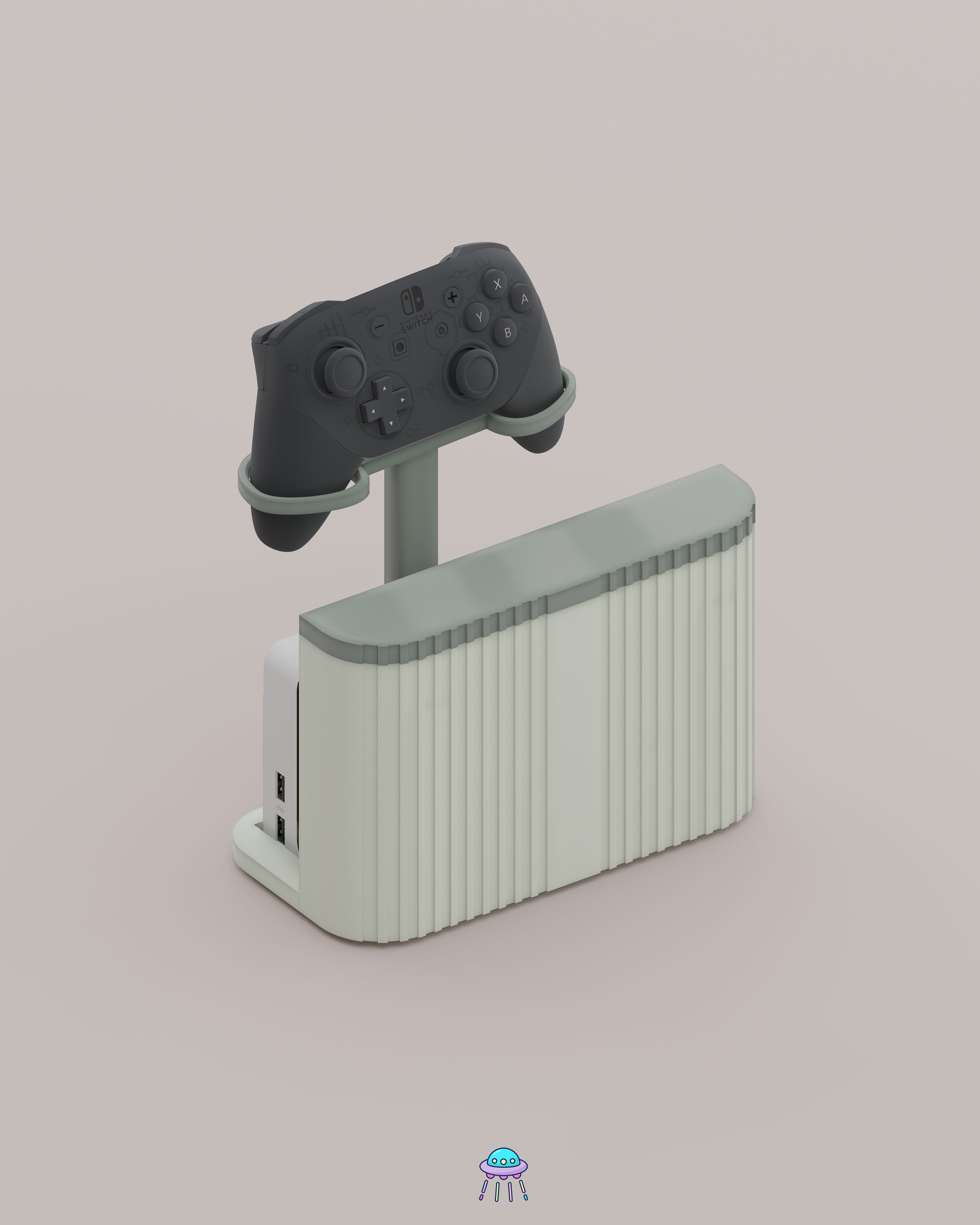 Docki - Nintendo Switch Dock Cover With Storage - In Stock