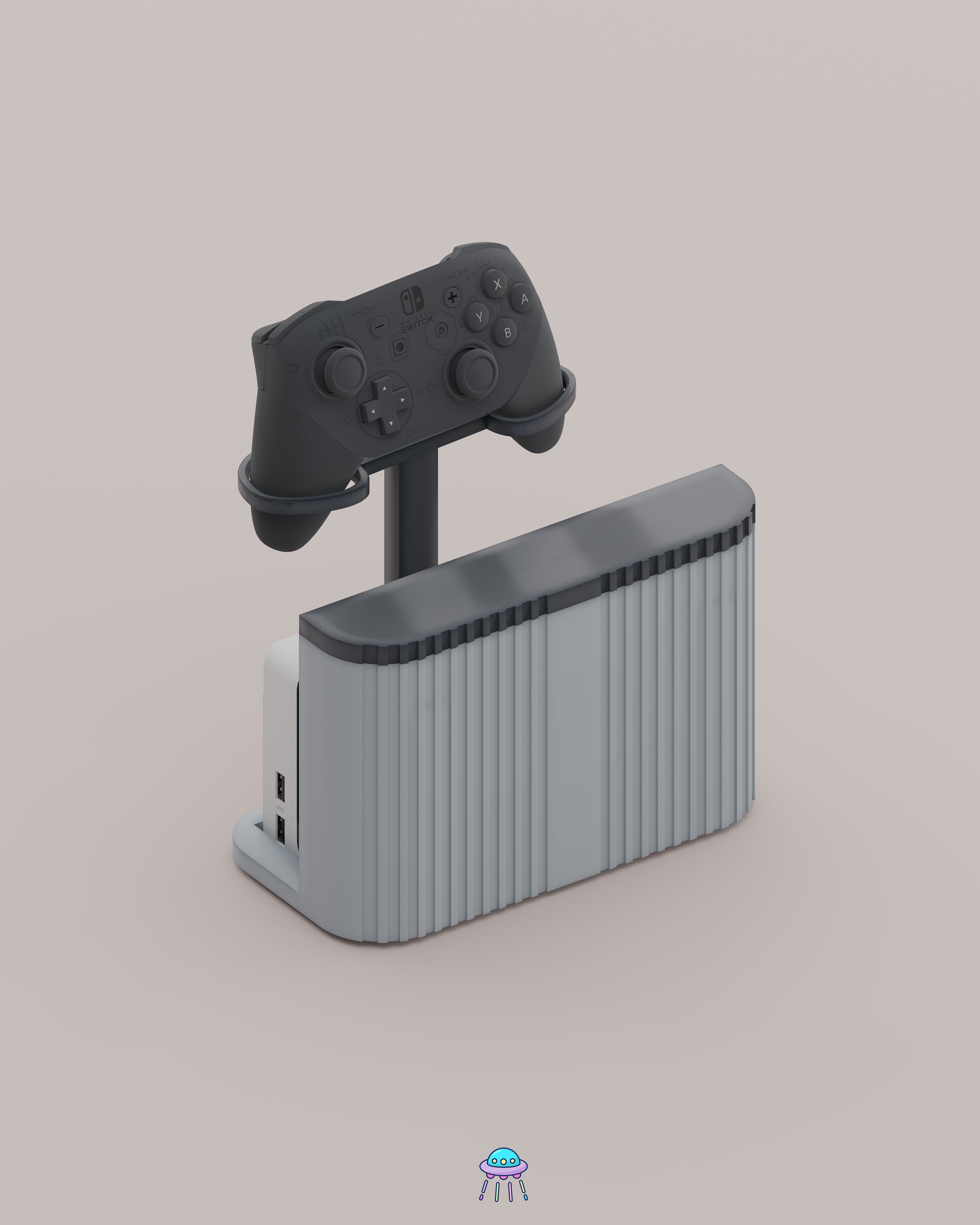 Docki - Nintendo Switch Dock Cover With Storage - In Stock