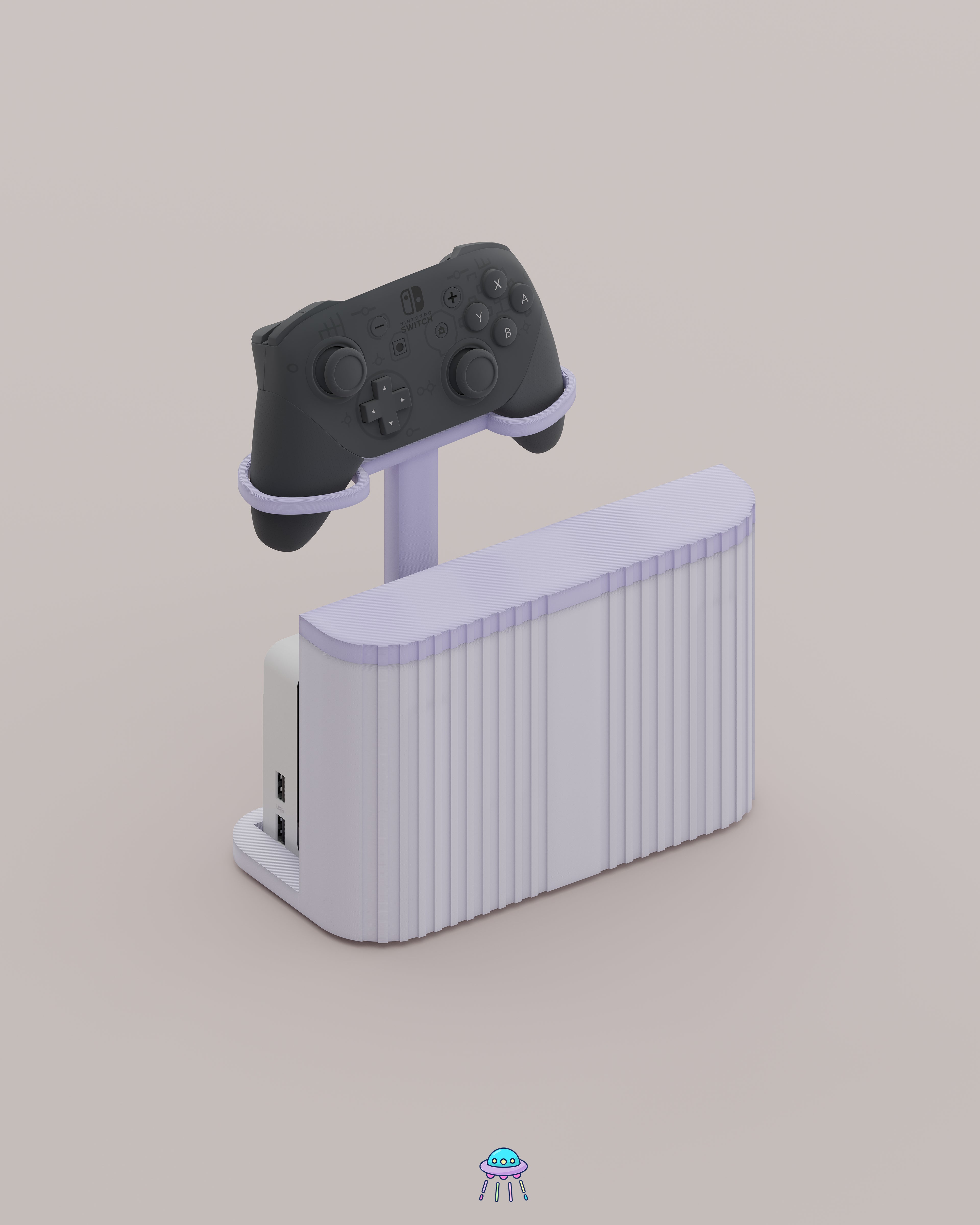 Docki - Nintendo Switch Dock Cover With Storage - In Stock