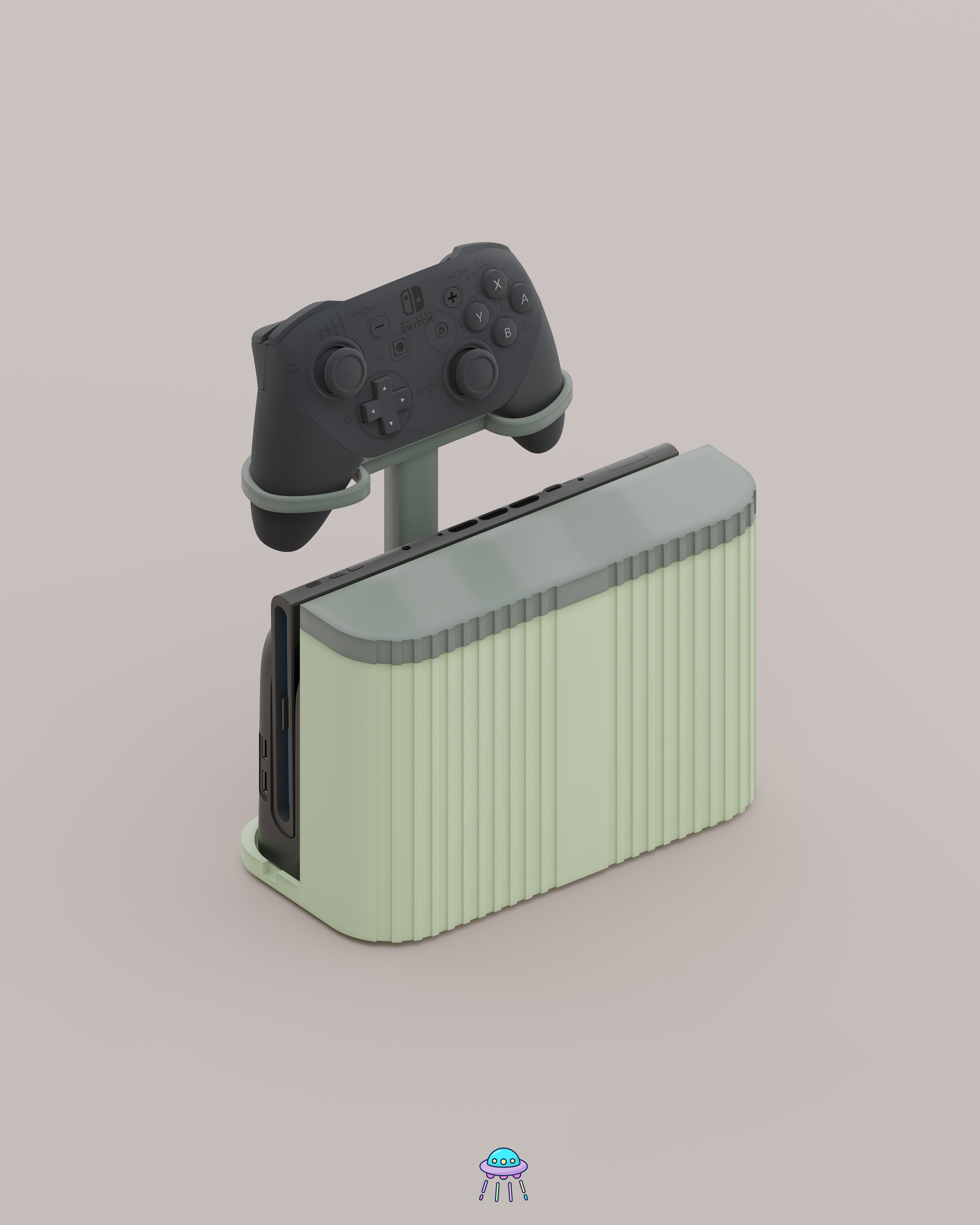 Docki - Nintendo Switch 2 Dock Cover With Storage