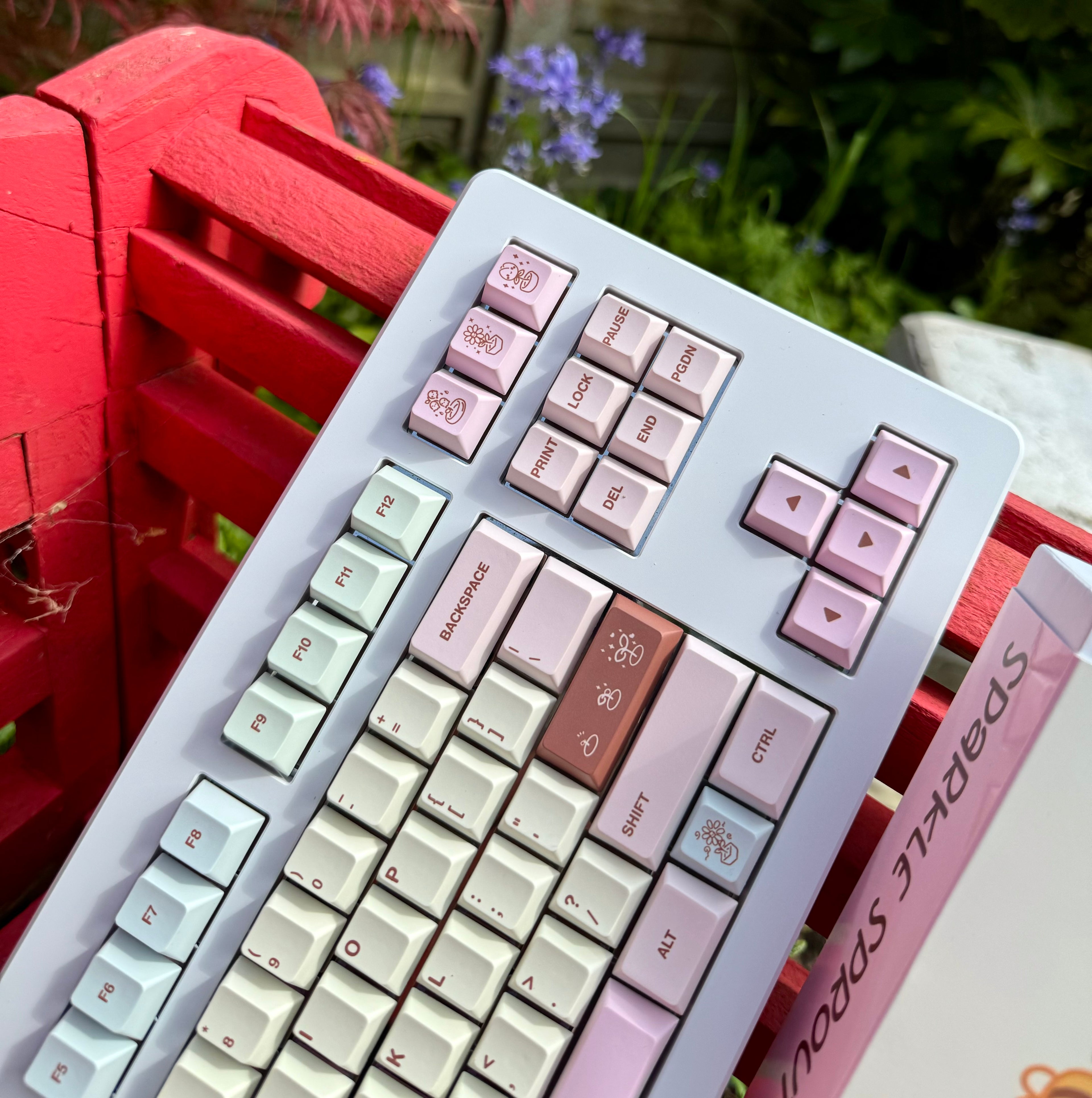 Sparkle Sprout Keycaps - In Stock