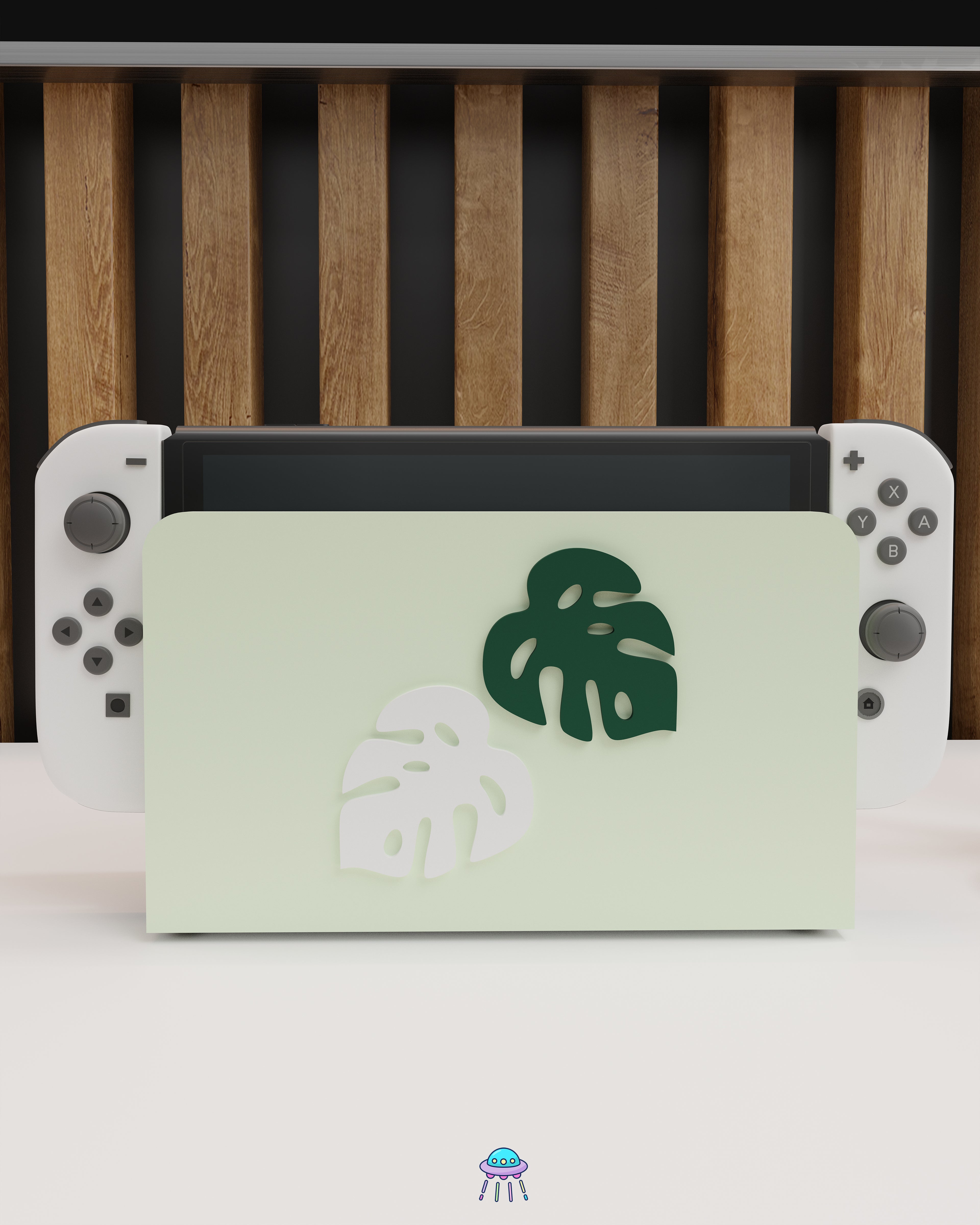 Leafy Dock Cover for Nintendo Switch – Original Faceplate Design