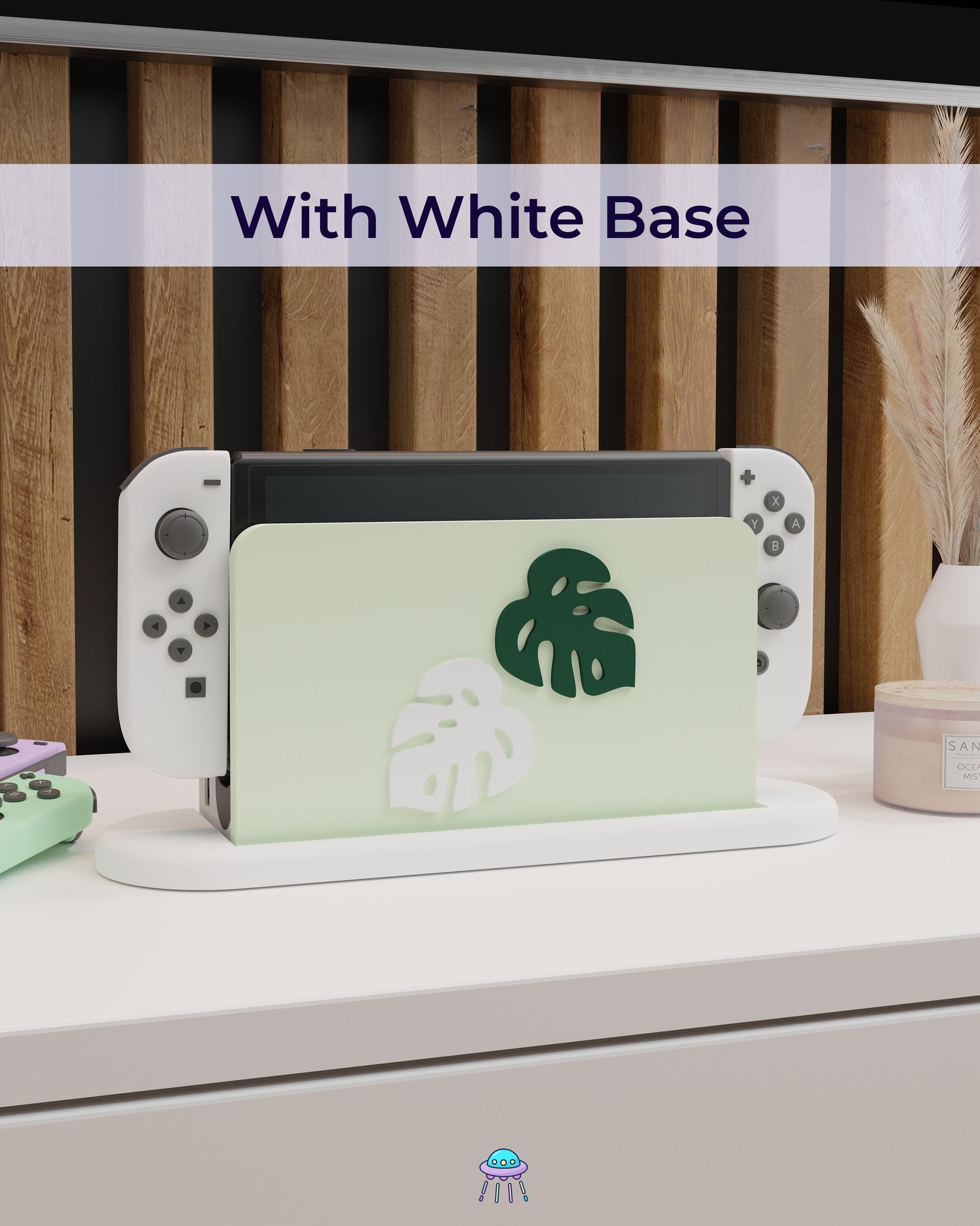Leafy Dock Cover for Nintendo Switch – Original Faceplate Design