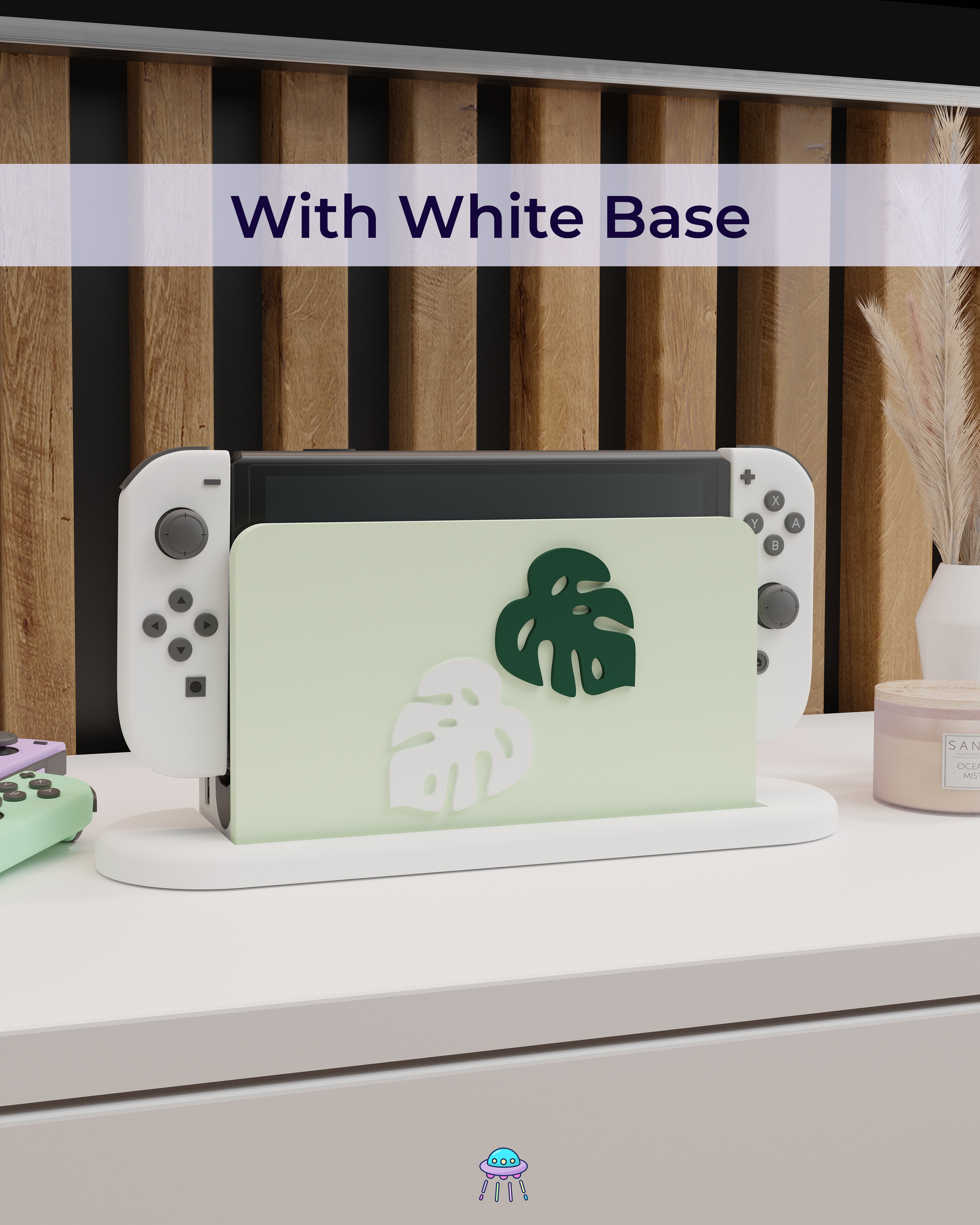 Leafy Dock Cover for Nintendo Switch – Original Faceplate Design