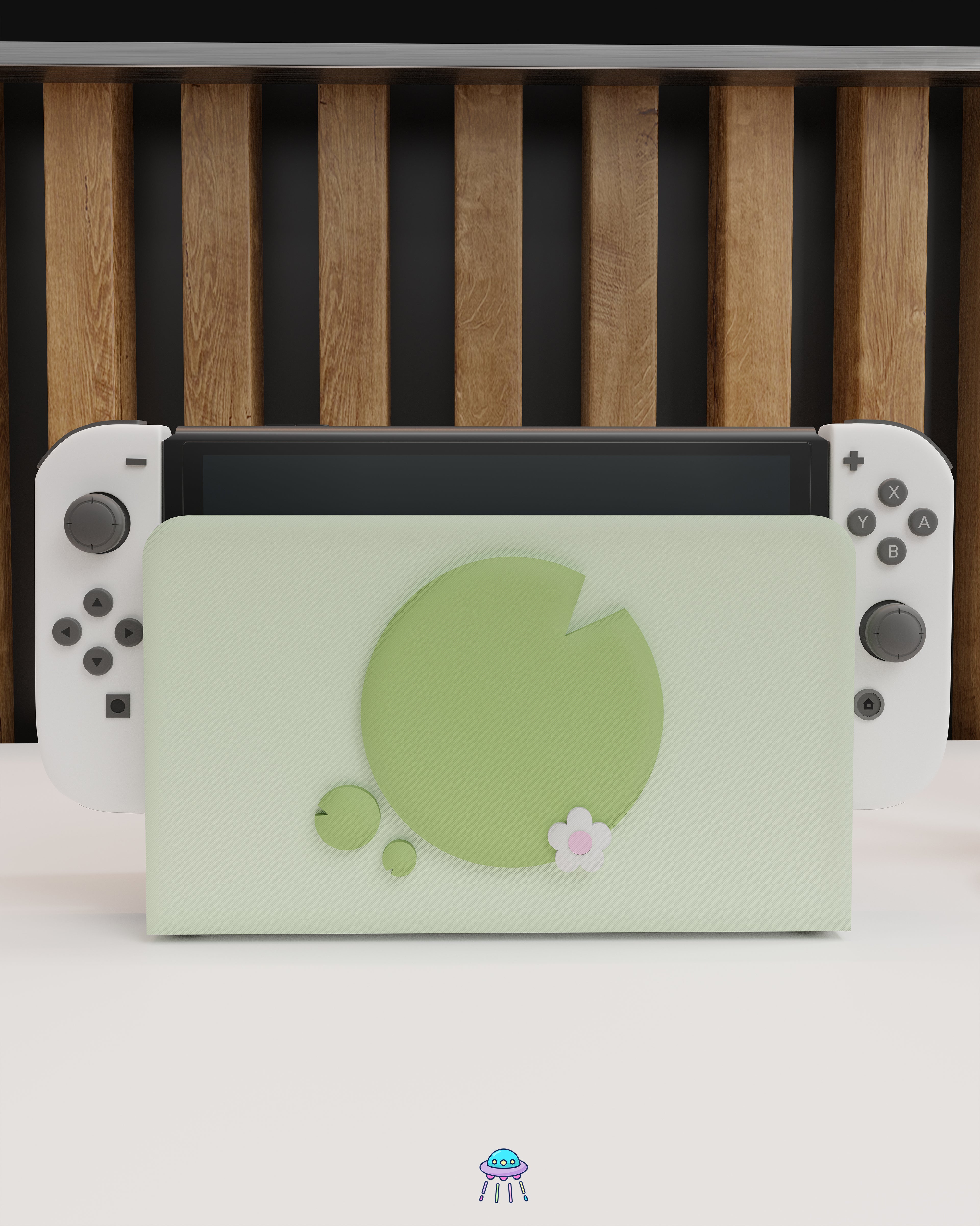 Lily Pad Dock Cover for Nintendo Switch – Original Faceplate Design