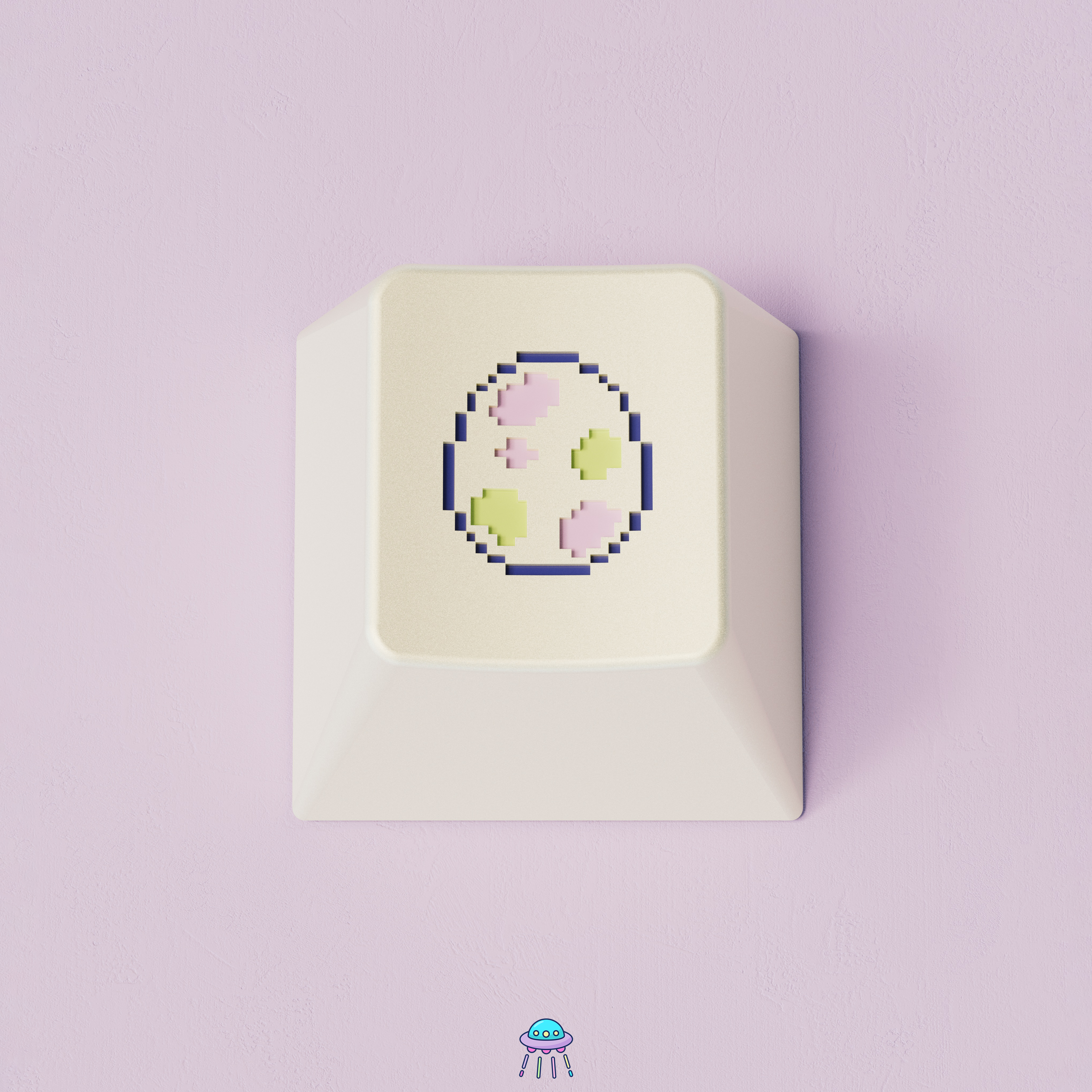 Pixel Pals Artisan Keycap