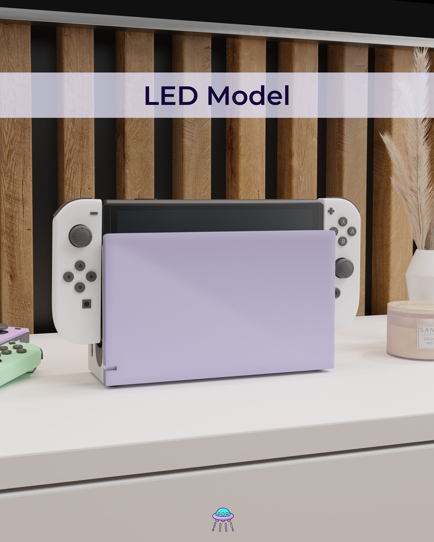 Plain Dock Cover for Nintendo Switch – Original Faceplate Design