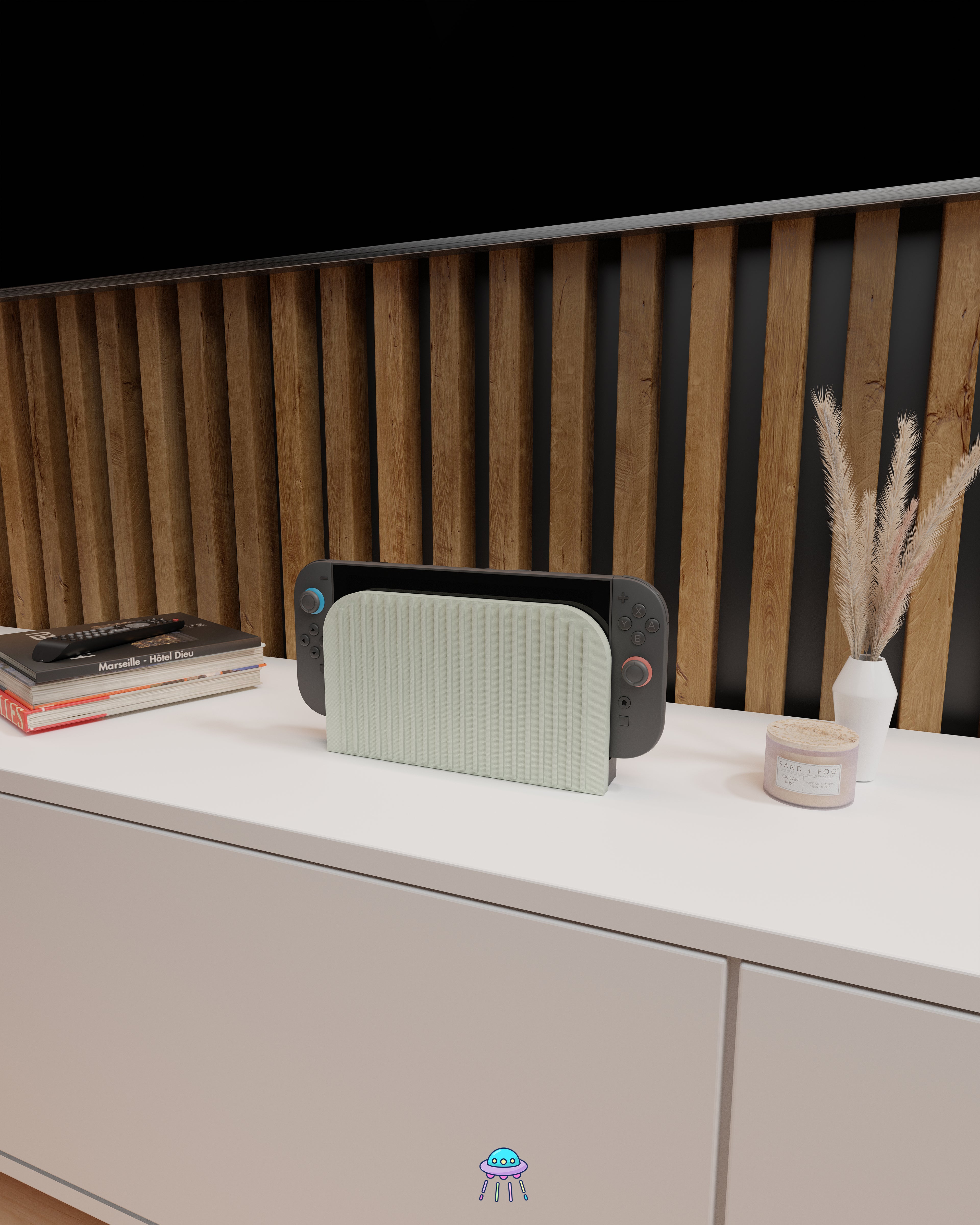 Ribbed Dock Cover for Nintendo Switch 2 – Original Faceplate Design