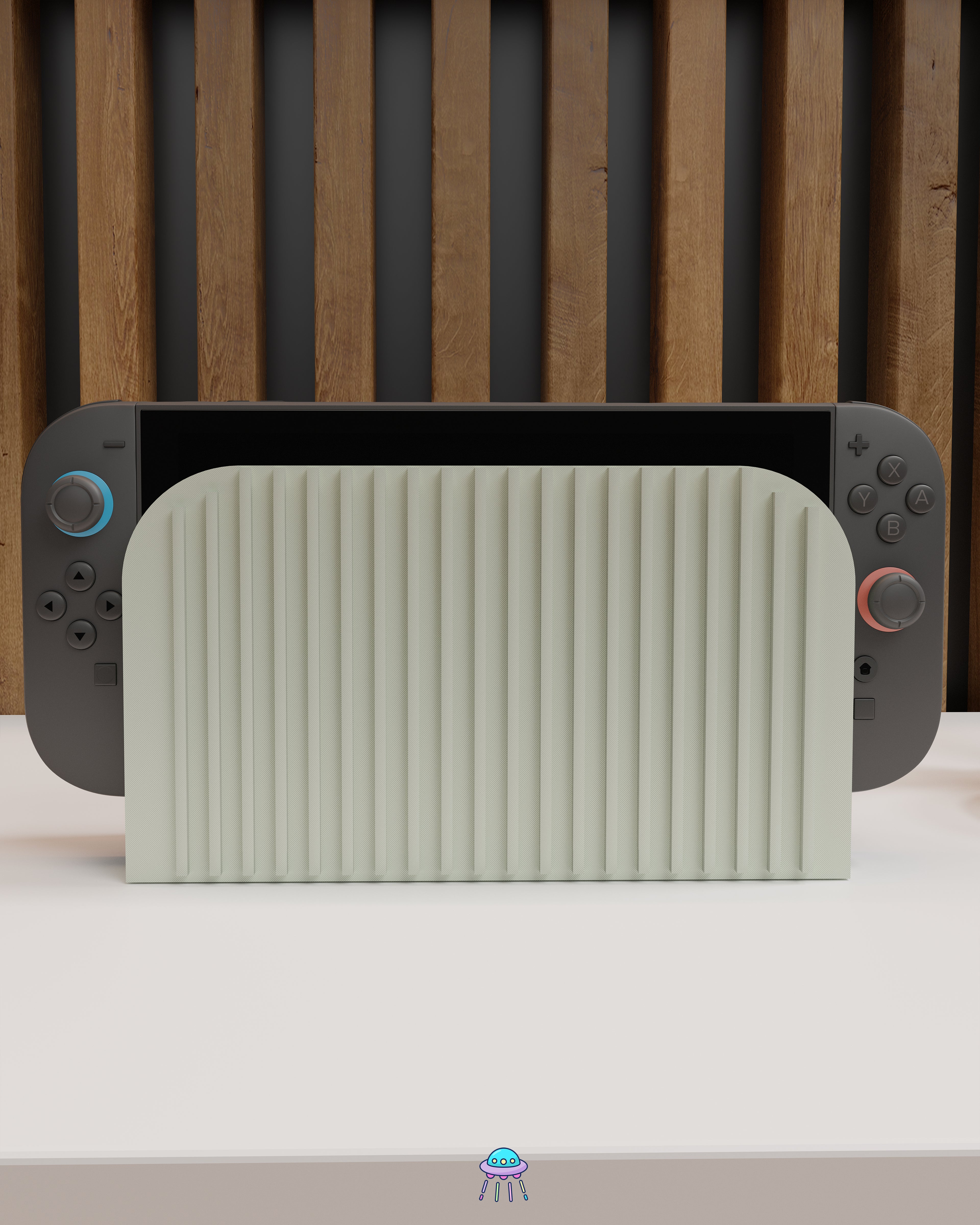 Ribbed Dock Cover for Nintendo Switch 2 – Original Faceplate Design