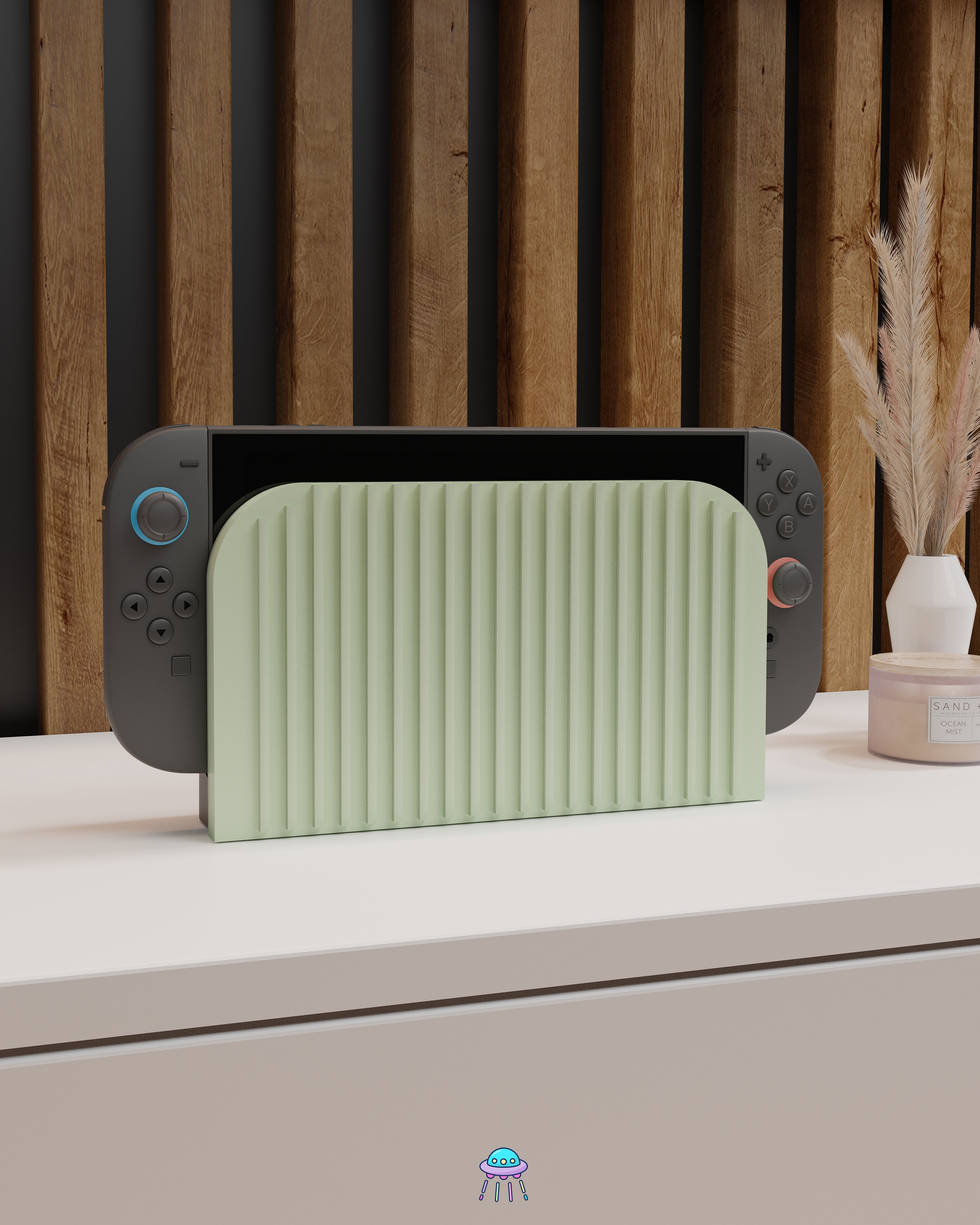 Ribbed Dock Cover for Nintendo Switch 2 – Original Faceplate Design