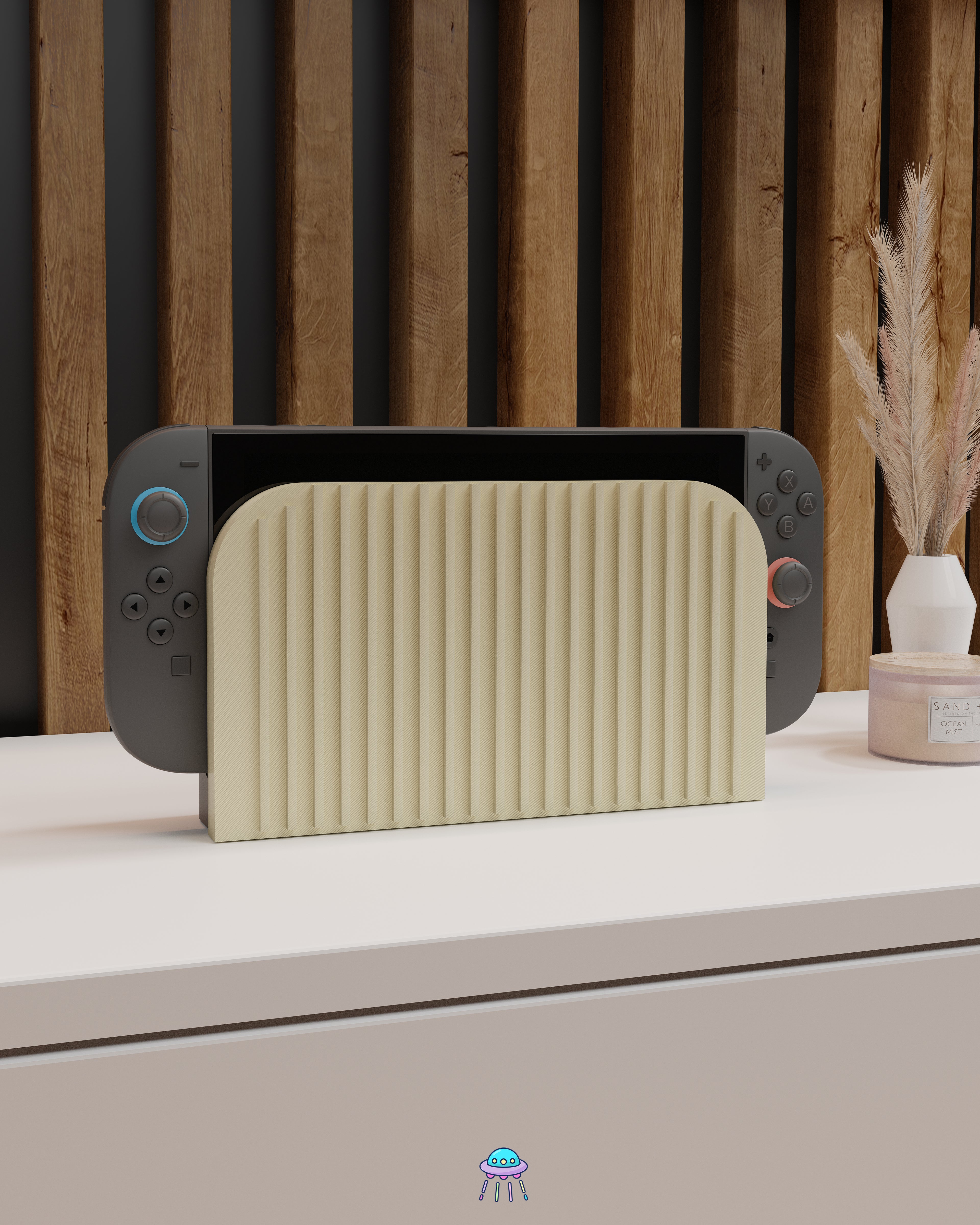 Ribbed Dock Cover for Nintendo Switch 2 – Original Faceplate Design