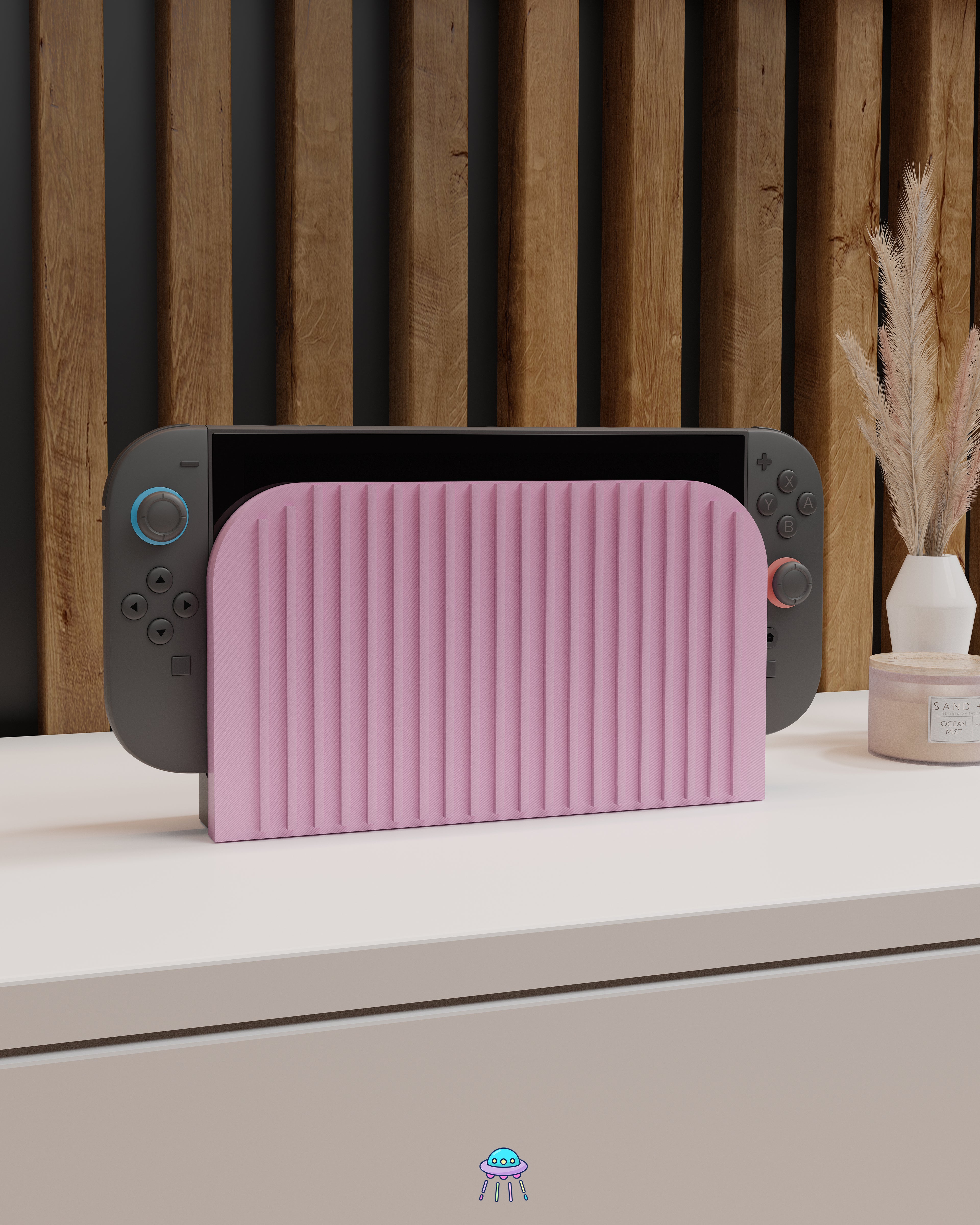 Ribbed Dock Cover for Nintendo Switch 2 – Original Faceplate Design