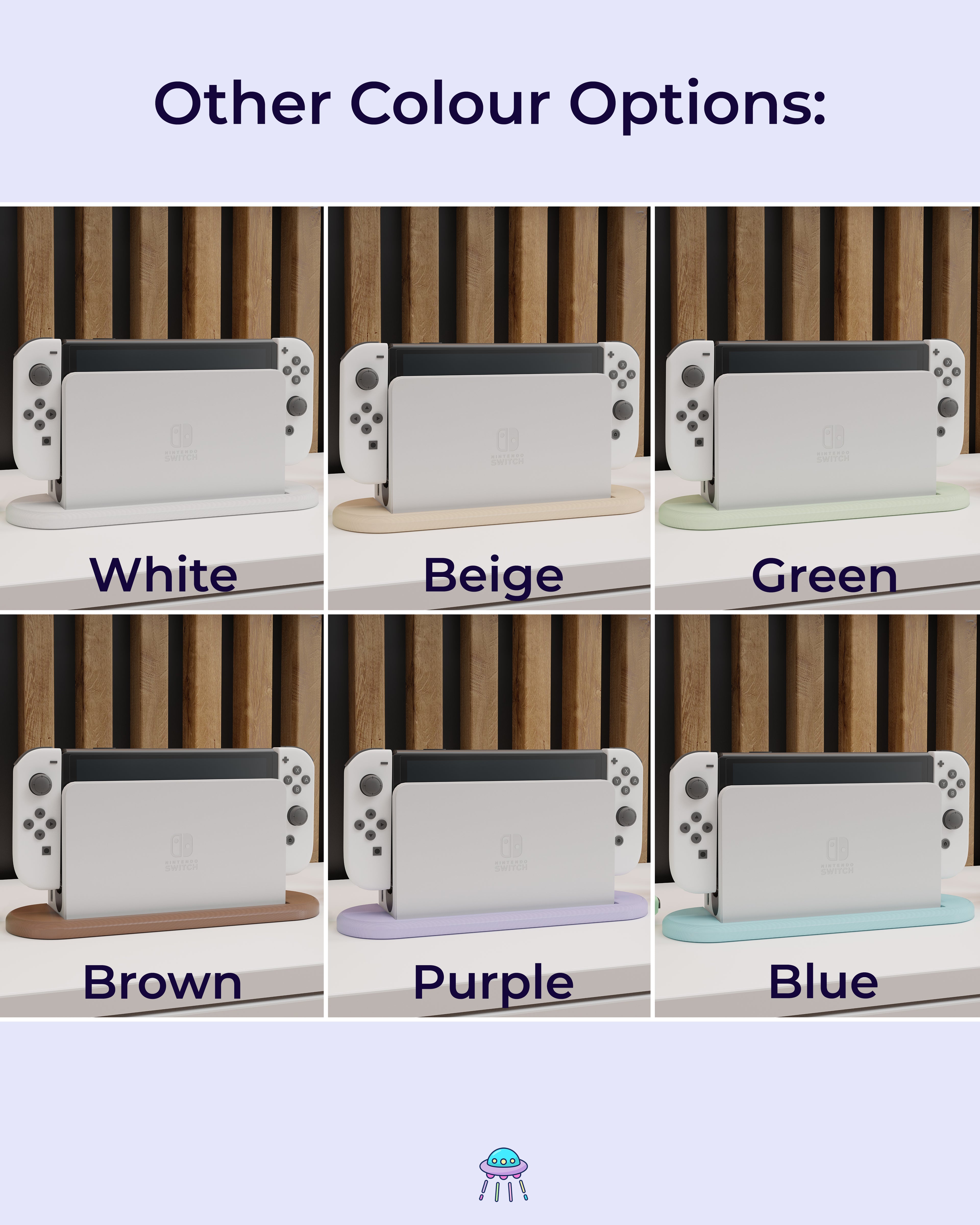 Ribbed Dock Cover for Nintendo Switch – Original Faceplate Design
