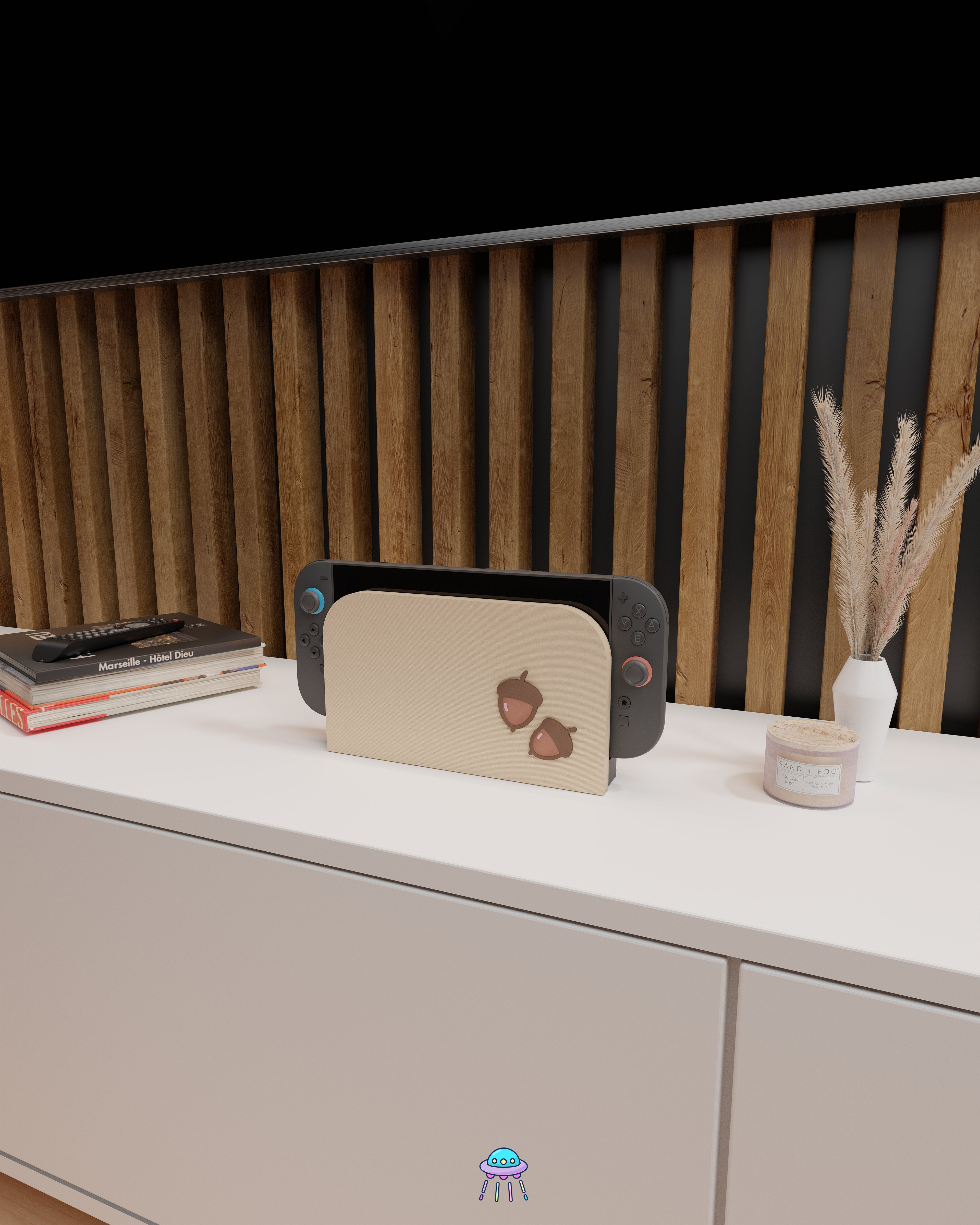 Acorn Dock Cover for Nintendo Switch 2 – Original Faceplate Design