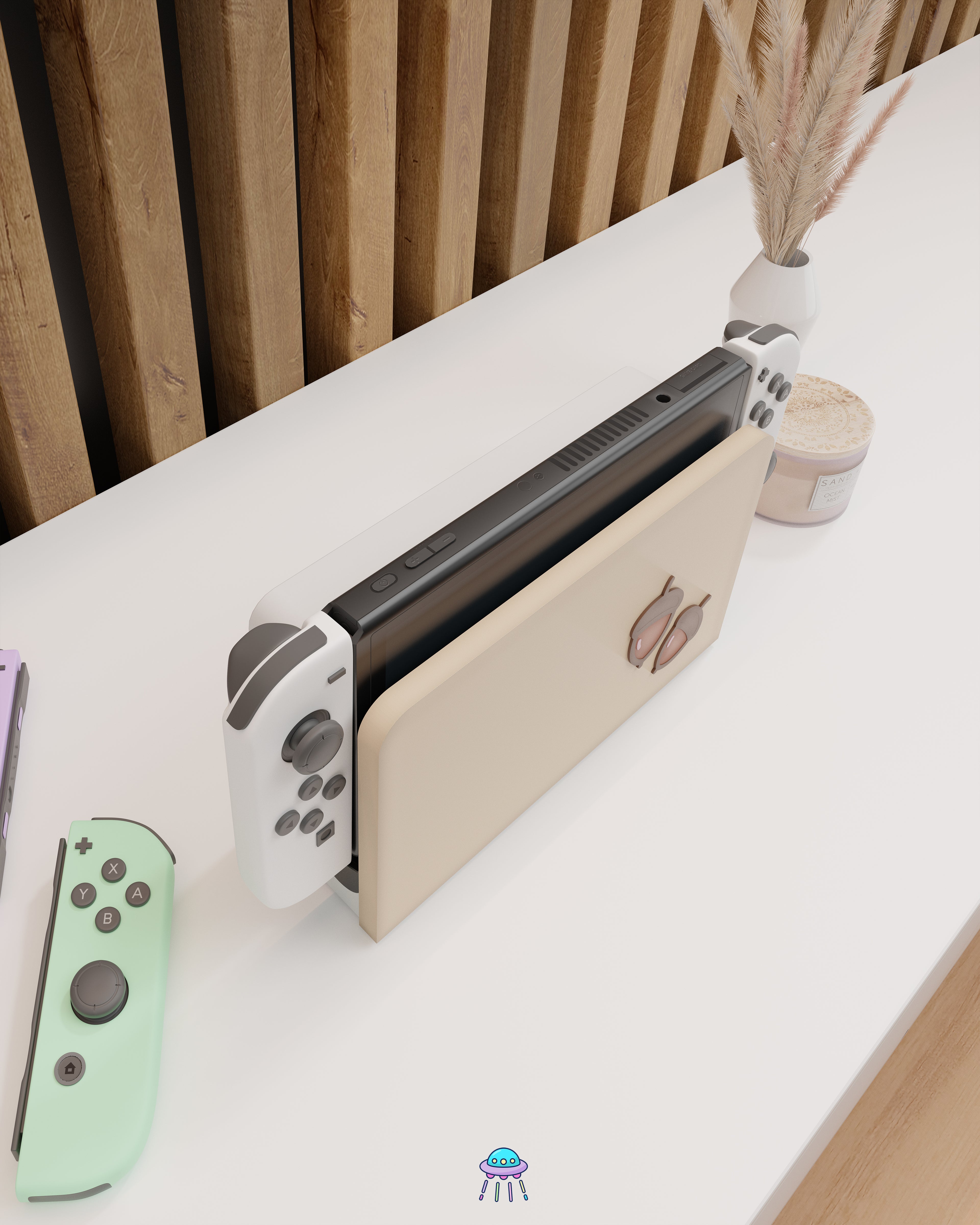 Acorn Cover for Nintendo Switch – Original Faceplate Design