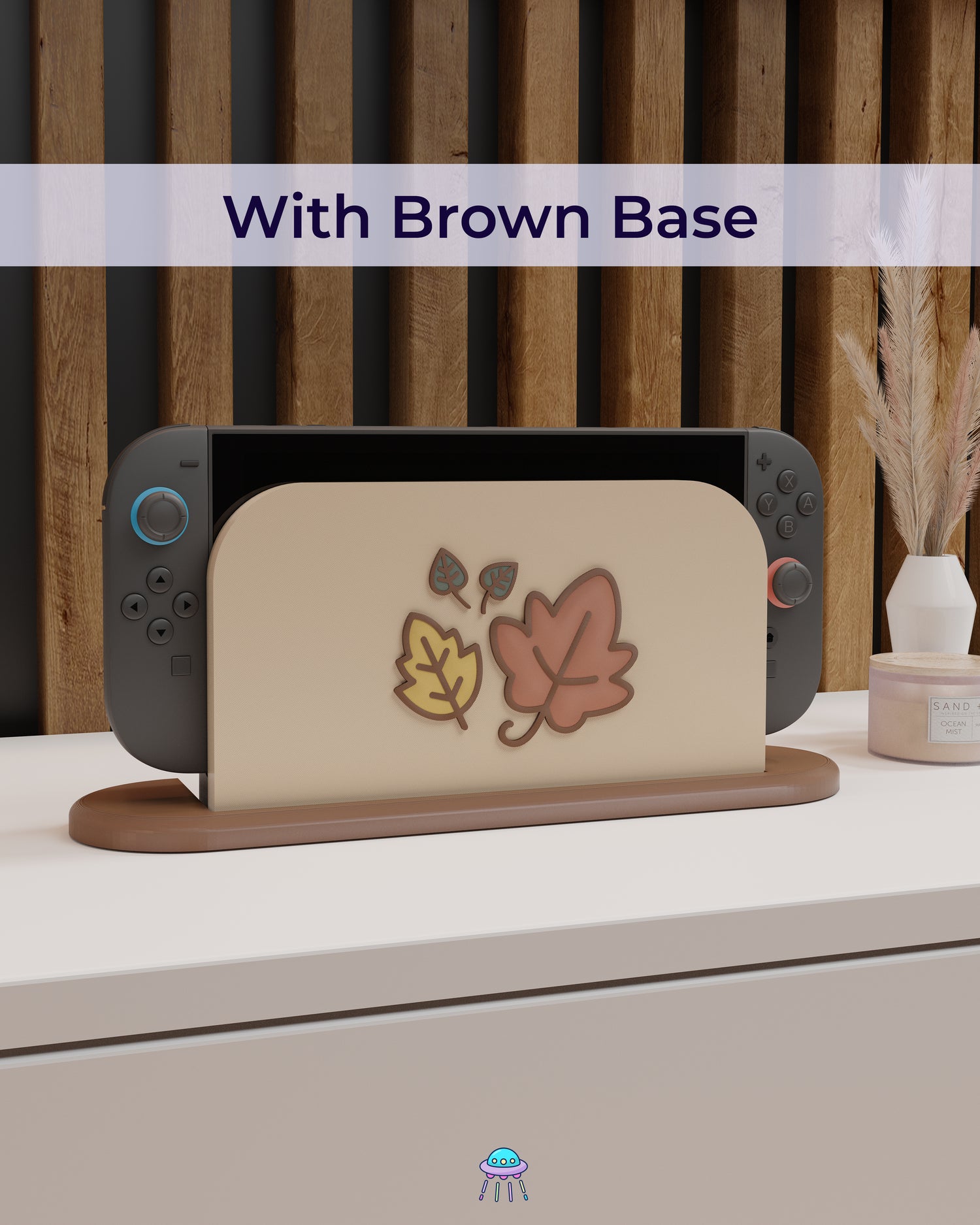 Little Leaves Dock Cover for Nintendo Switch 2 – Original Faceplate Design