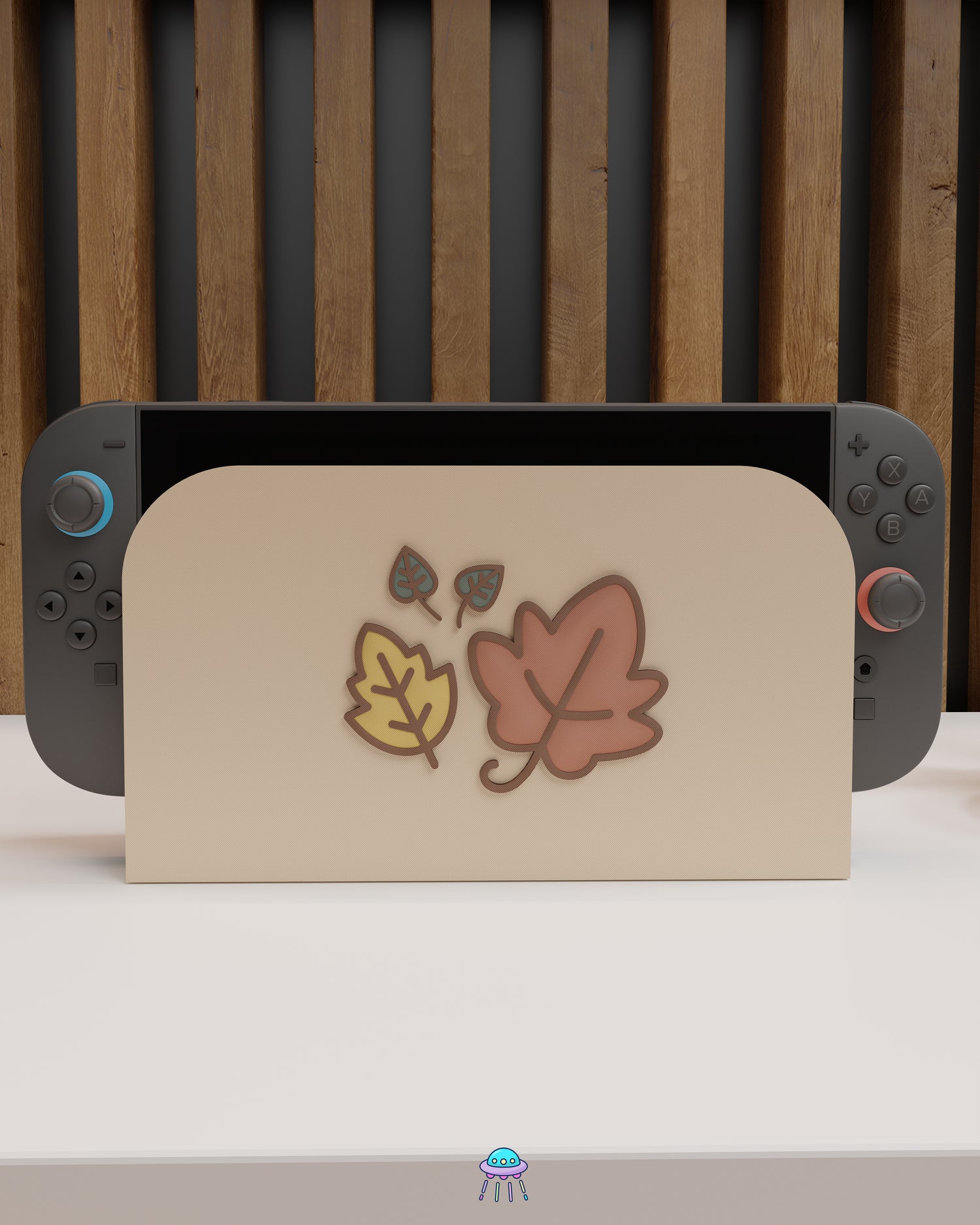 Little Leaves Dock Cover for Nintendo Switch 2 – Original Faceplate Design