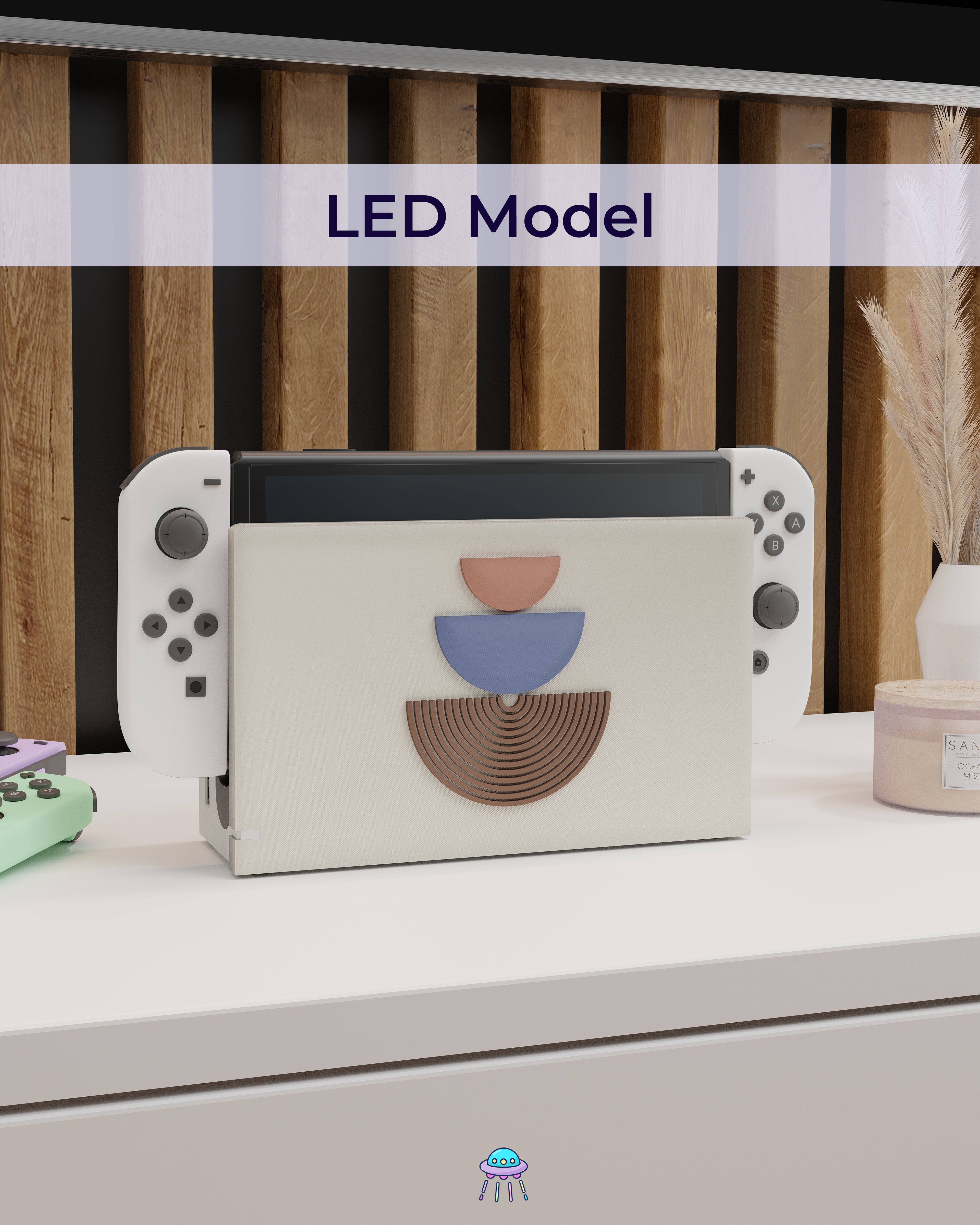 Balance Cover for Nintendo Switch – Original Faceplate Design