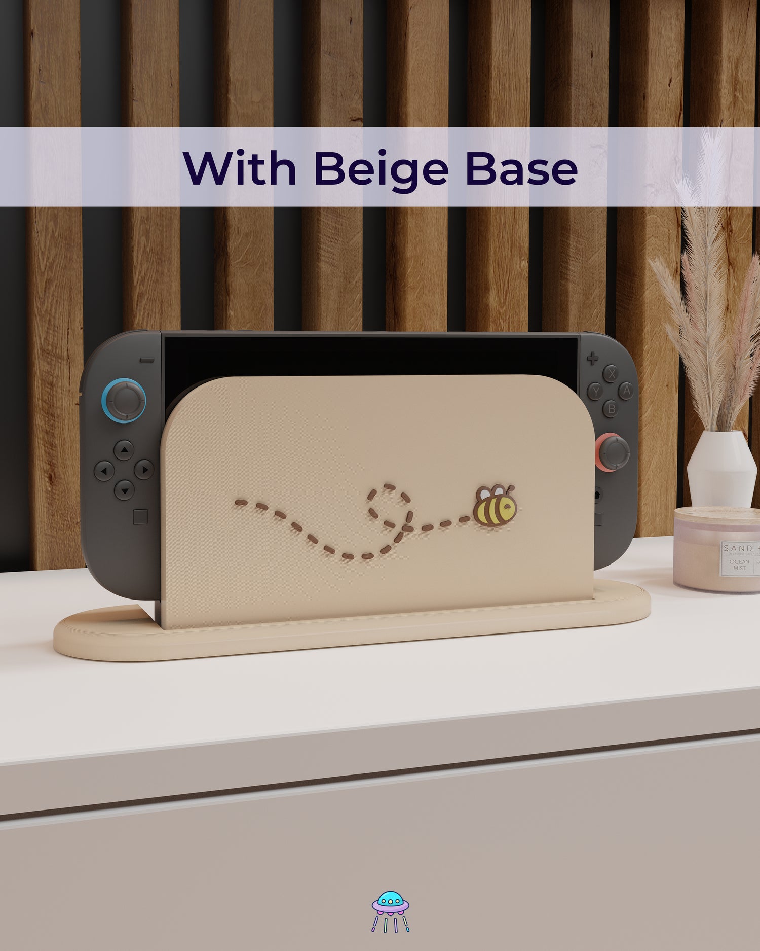 Bee Dock Cover for Nintendo Switch 2 – Original Faceplate Design