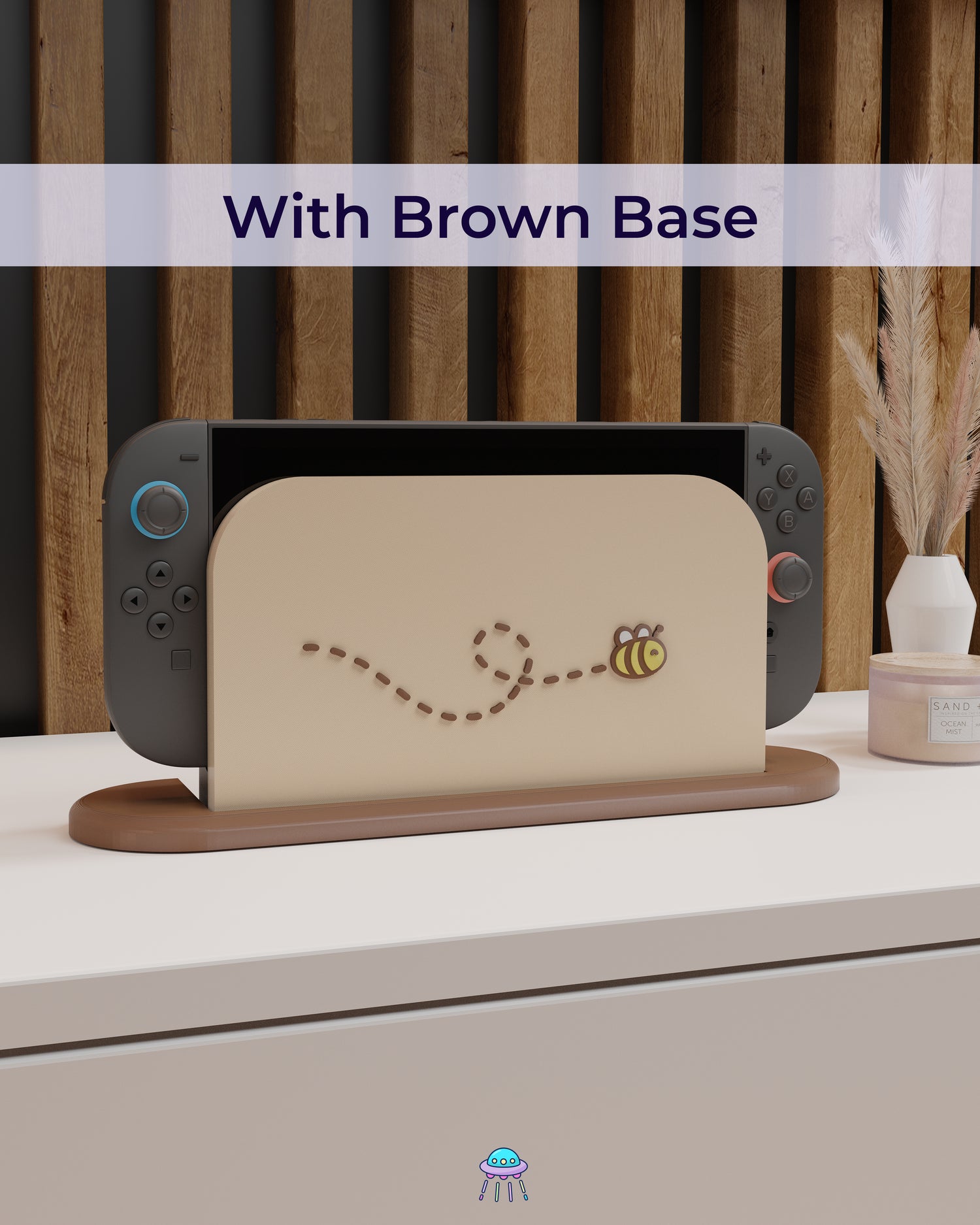 Bee Dock Cover for Nintendo Switch 2 – Original Faceplate Design