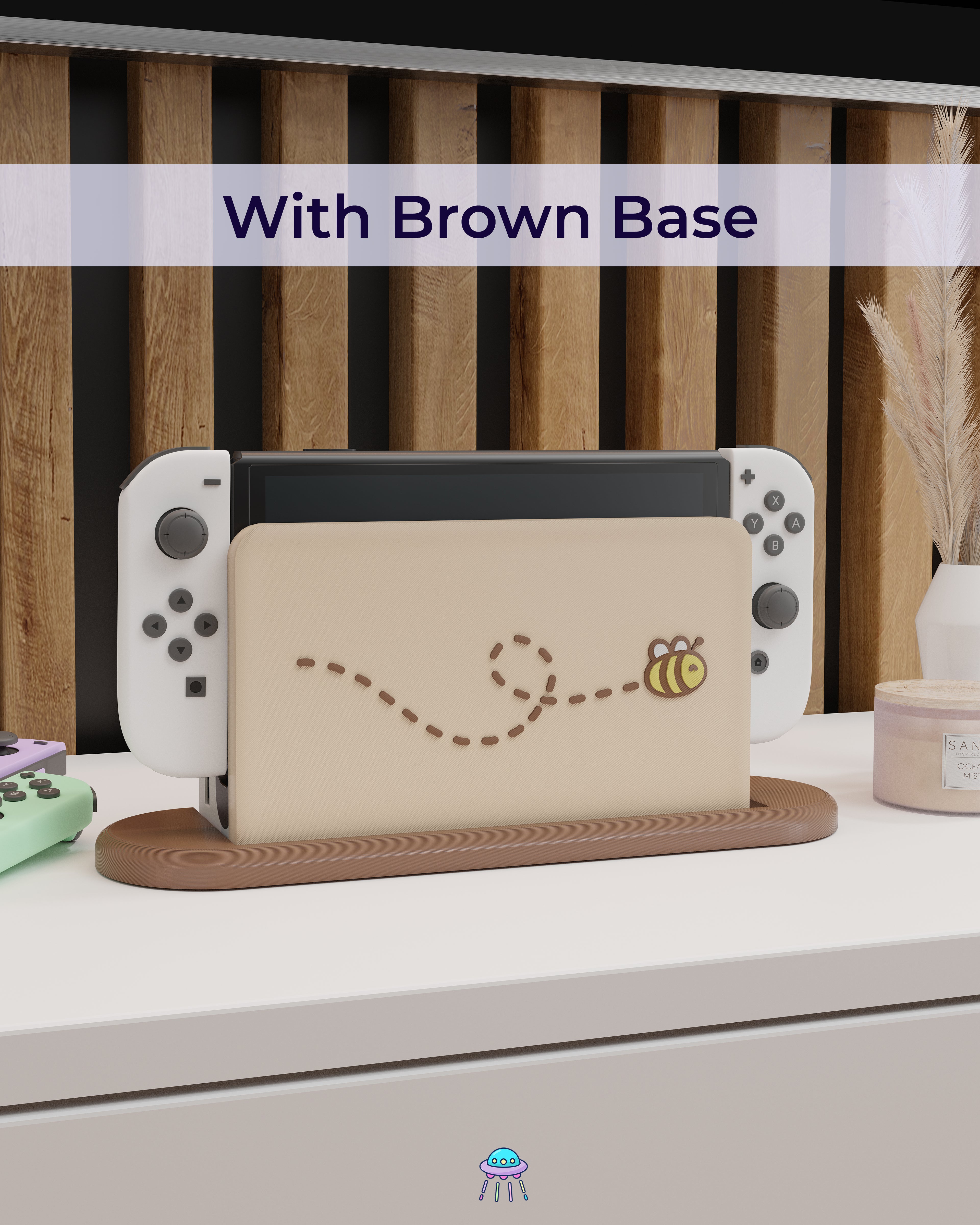 Bee Dock Cover for Nintendo Switch – Original Faceplate Design