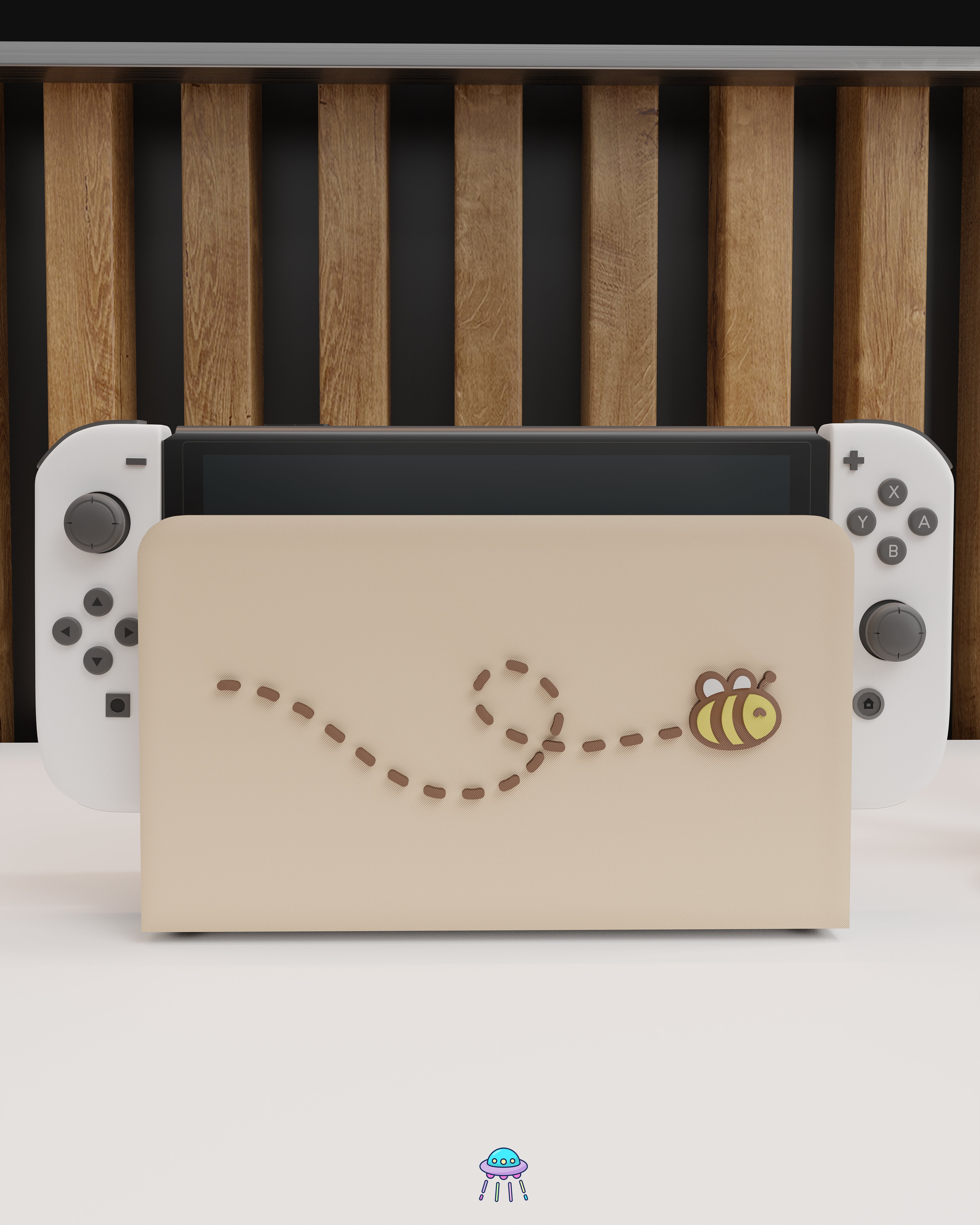 Bee Dock Cover for Nintendo Switch – Original Faceplate Design