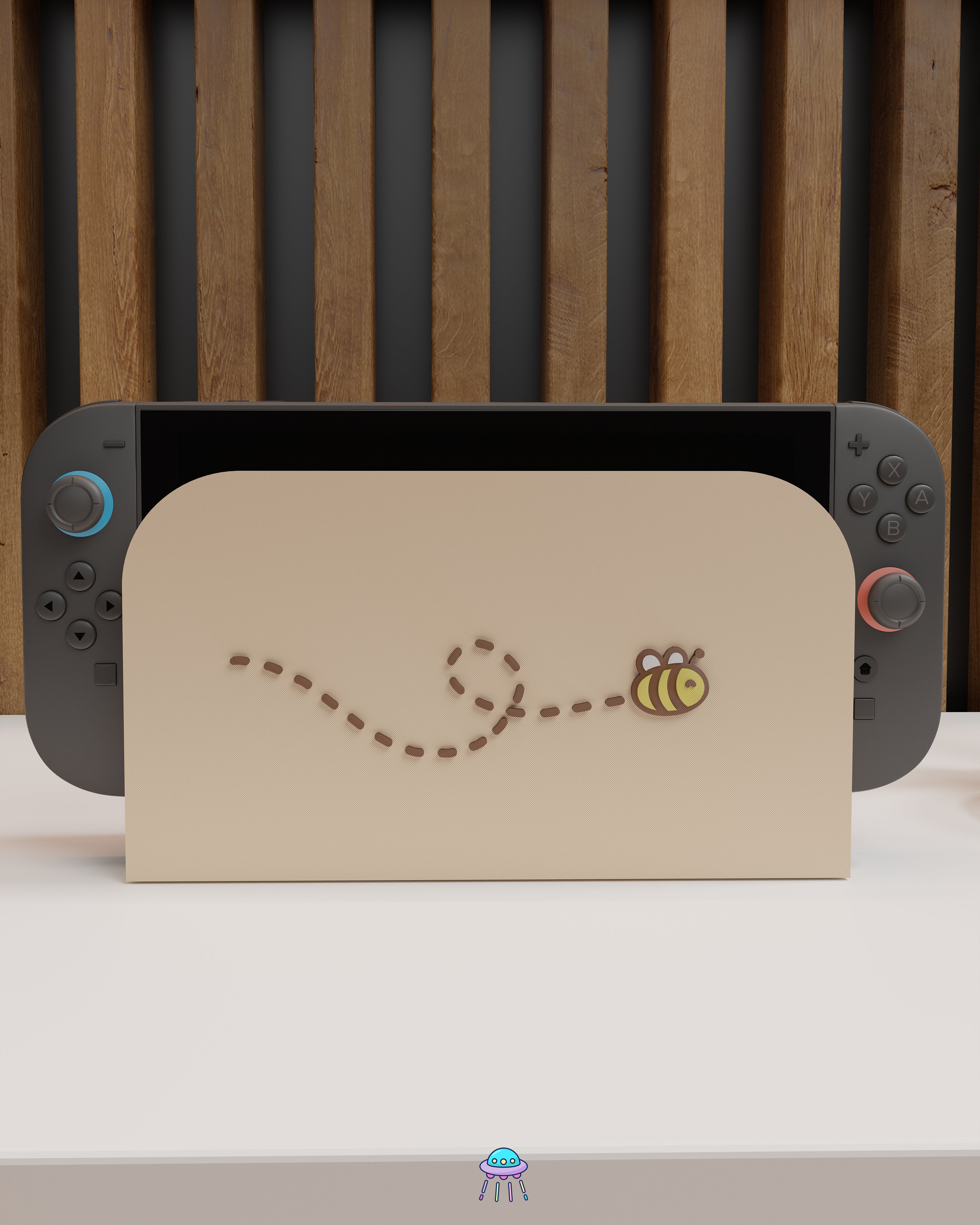 Bee Dock Cover for Nintendo Switch 2 – Original Faceplate Design