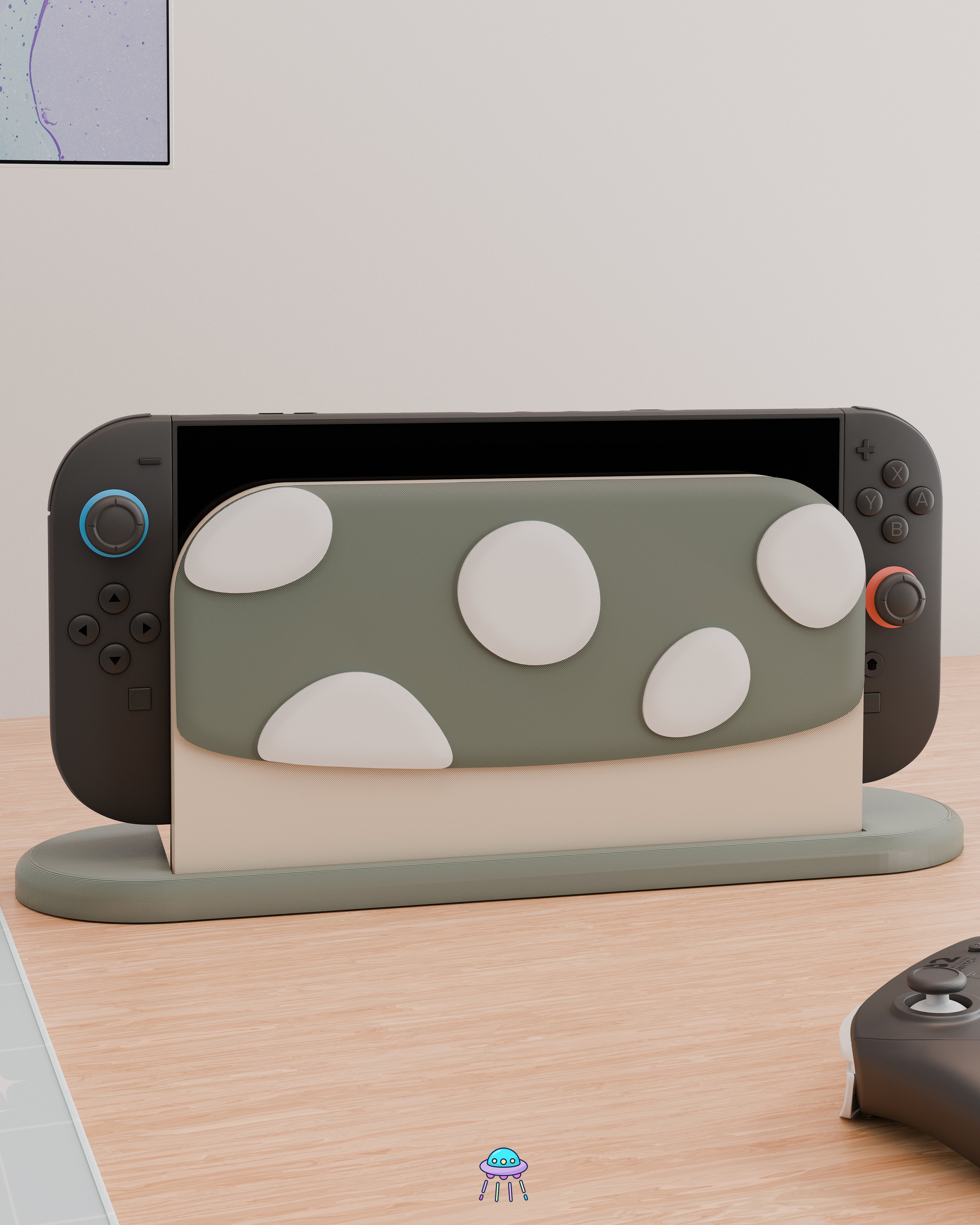 Chonky Shroom Dock Cover for Nintendo Switch 2 – Original Faceplate Design
