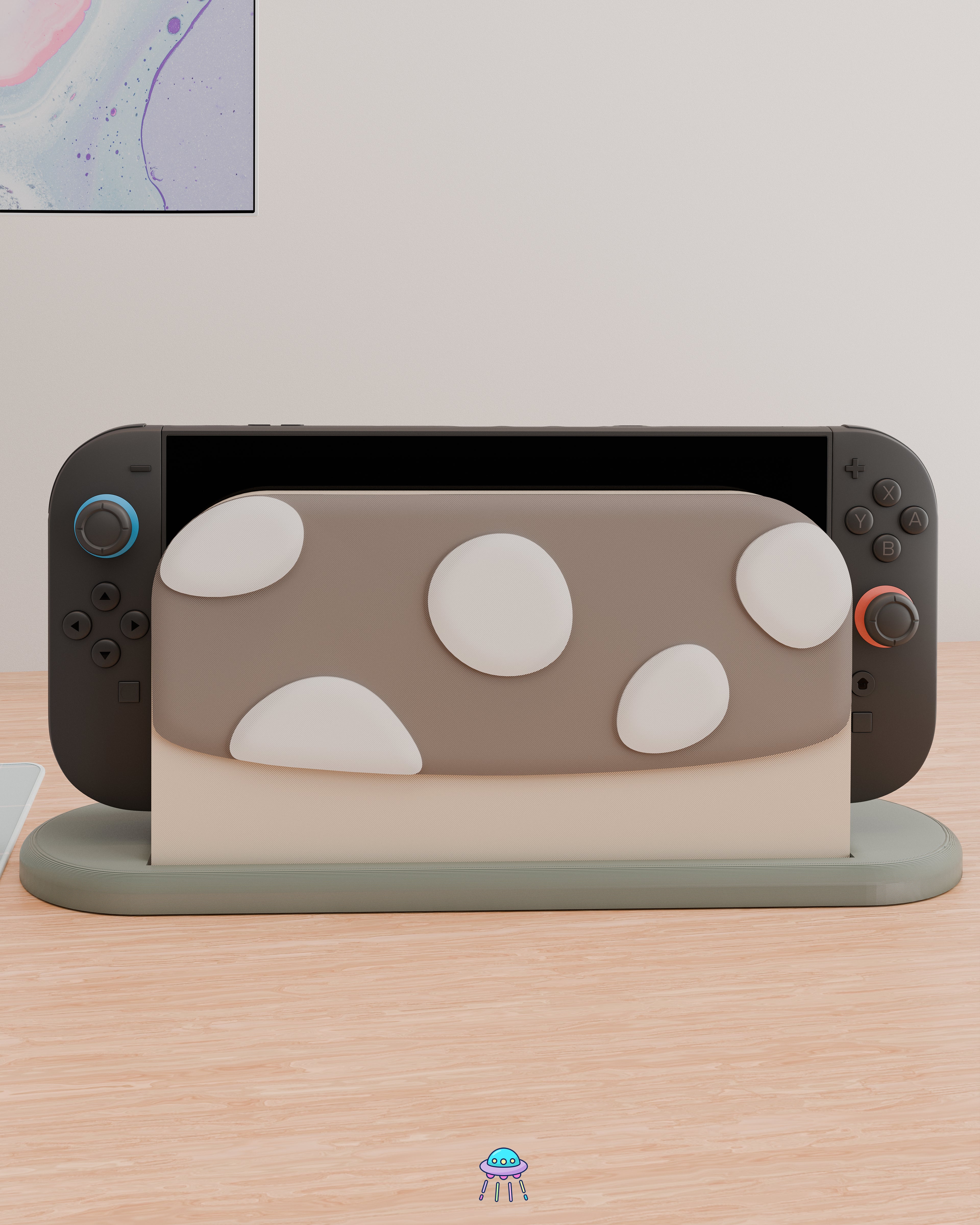 Chonky Shroom Dock Cover for Nintendo Switch 2 – Original Faceplate Design