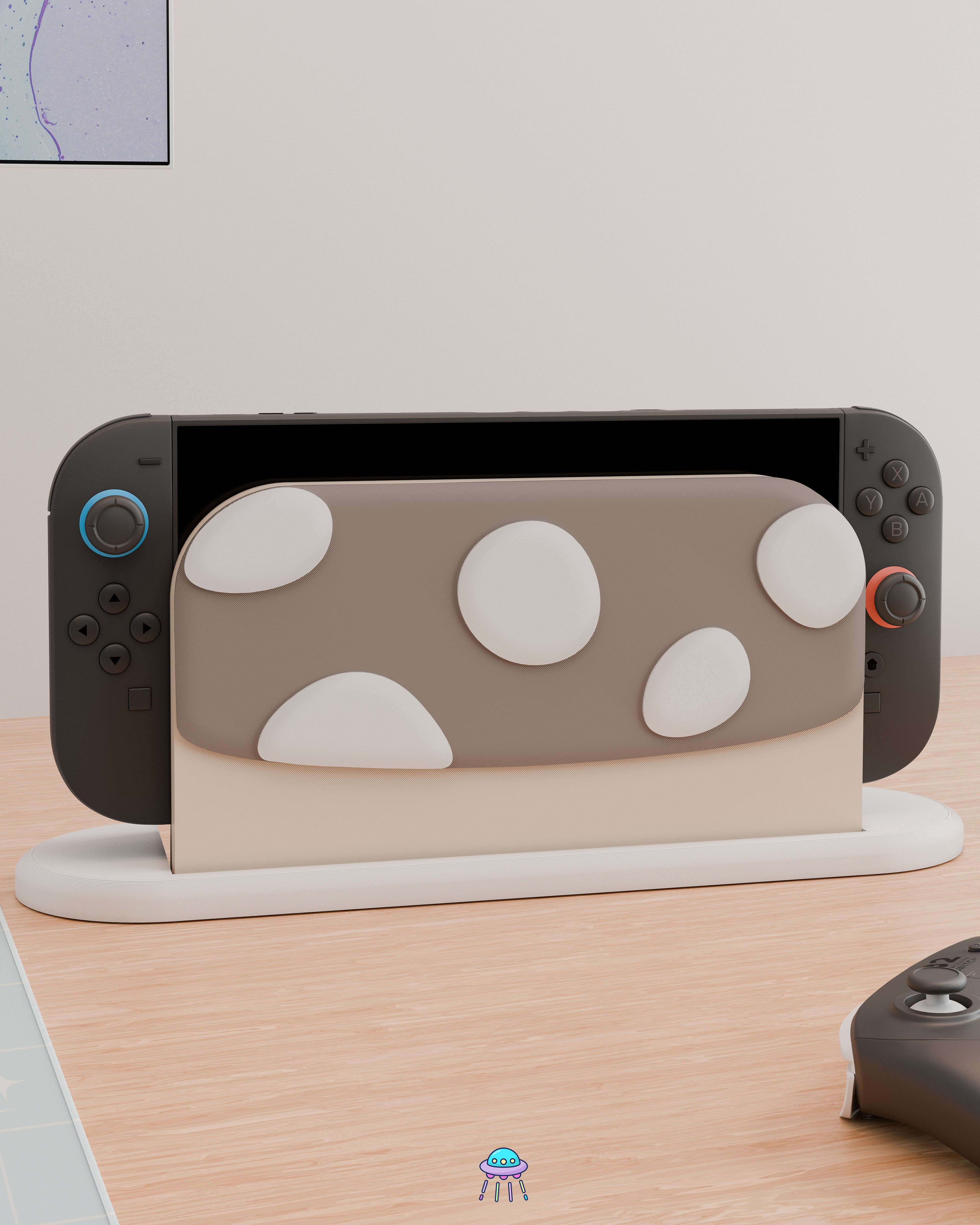 Chonky Shroom Dock Cover for Nintendo Switch 2 – Original Faceplate Design