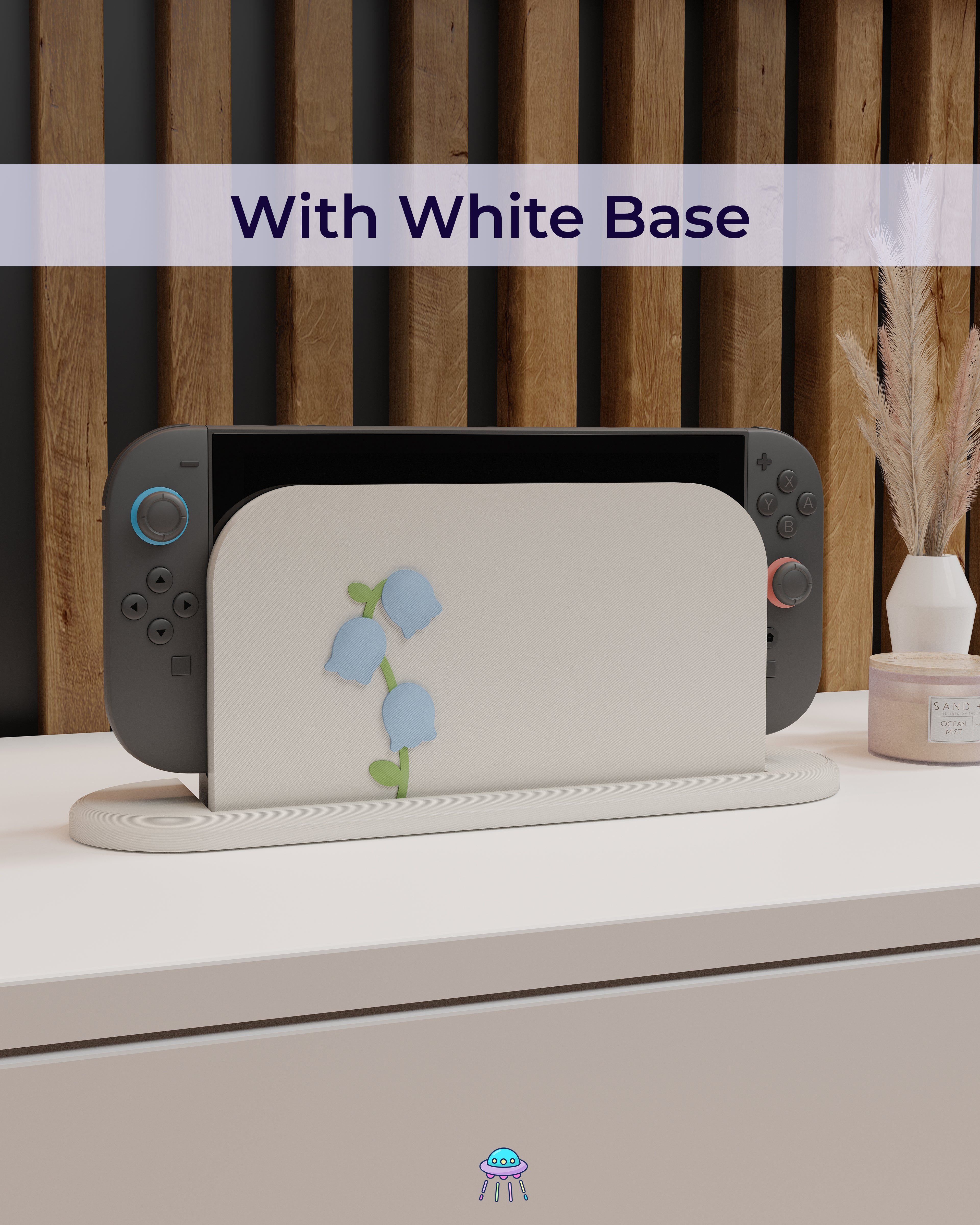 Bluebell Dock Cover for Nintendo Switch 2 – Original Faceplate Design