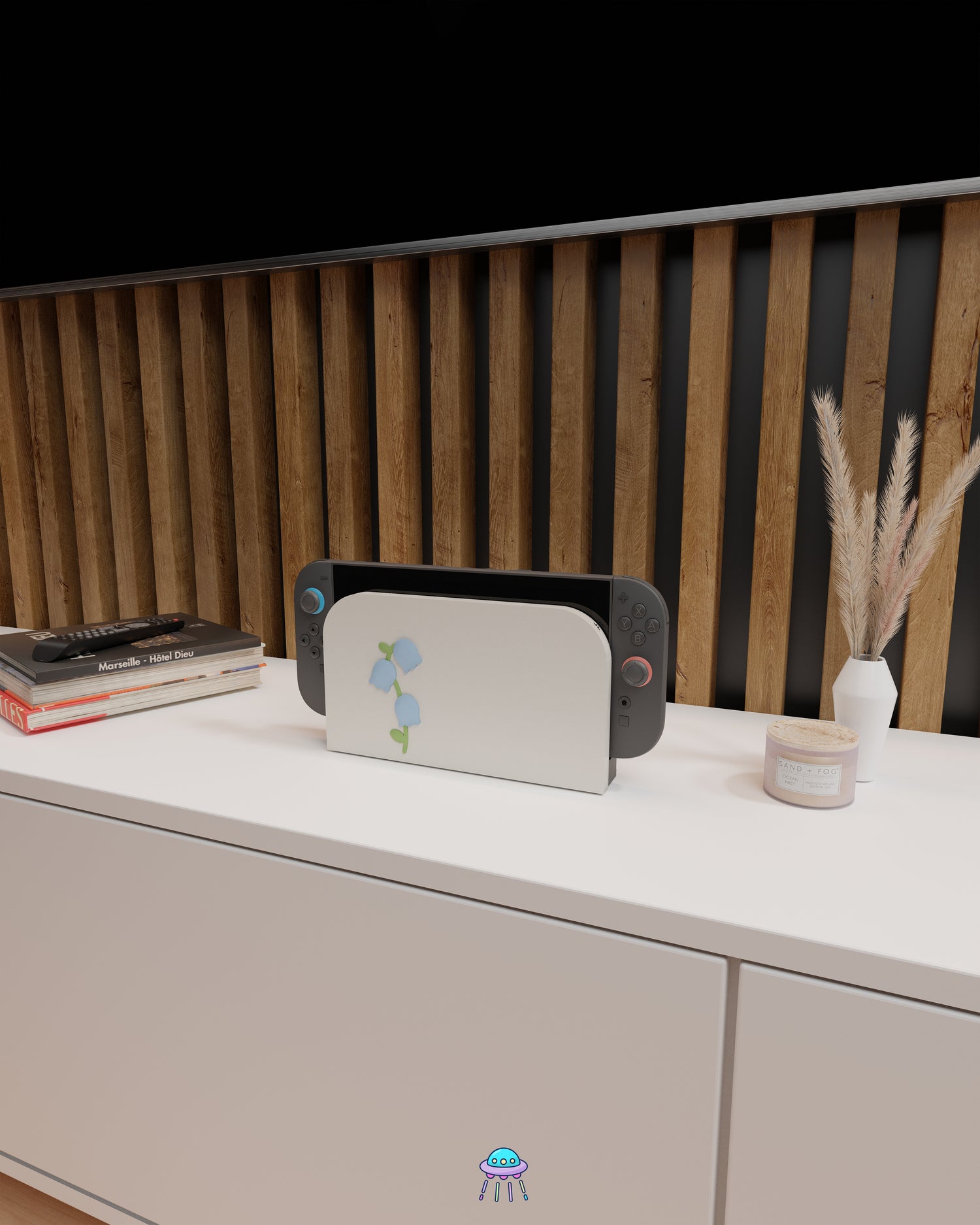 Bluebell Dock Cover for Nintendo Switch 2 – Original Faceplate Design