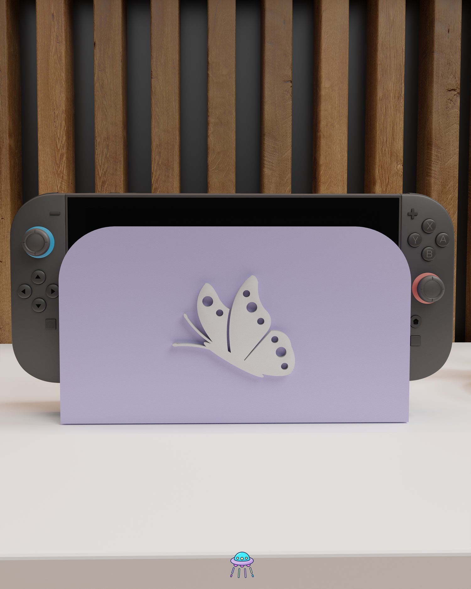 Butterfly Dock Cover for Nintendo Switch 2 – Original Faceplate Design