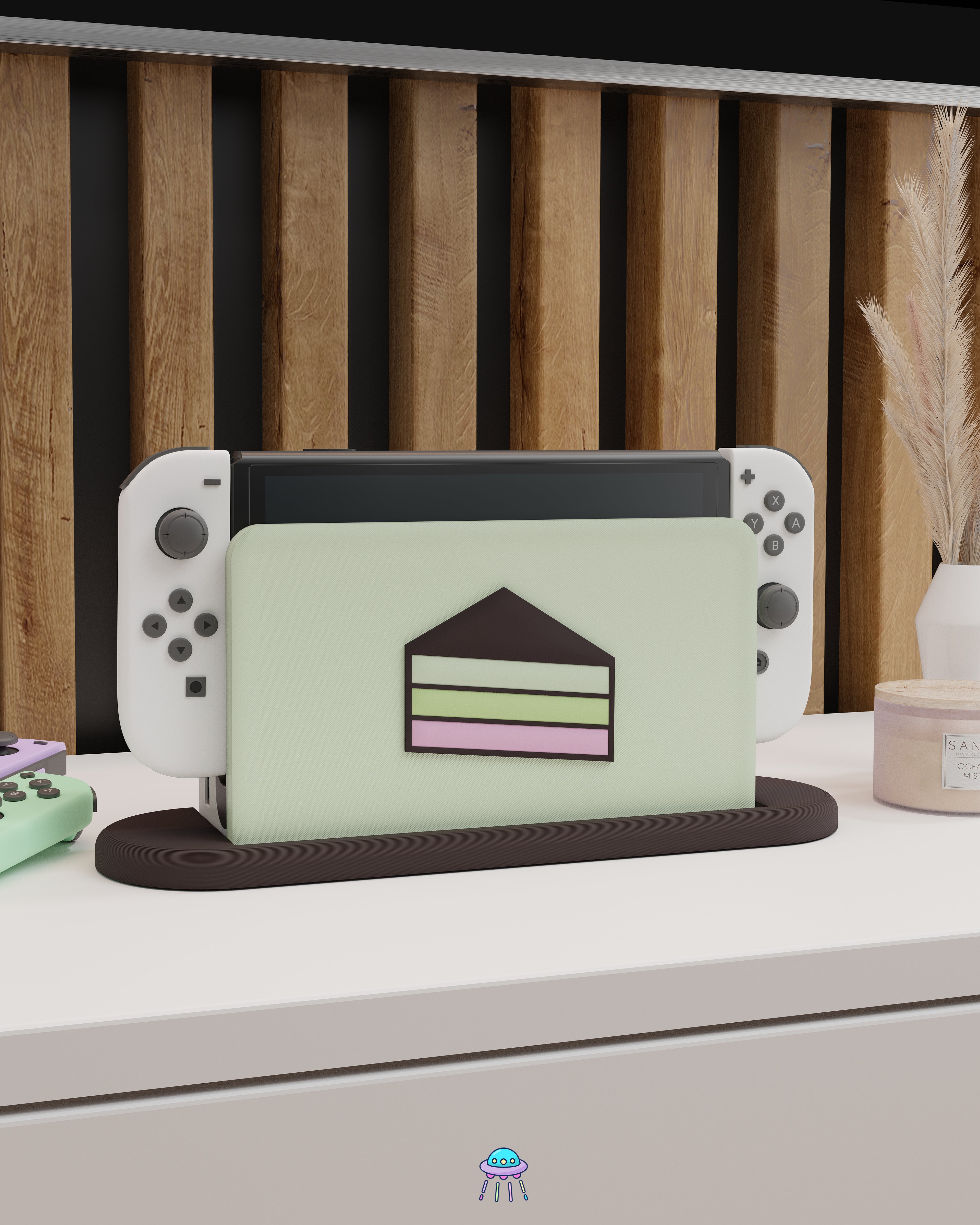 Layer Cake Cover for Nintendo Switch – Original Faceplate Design