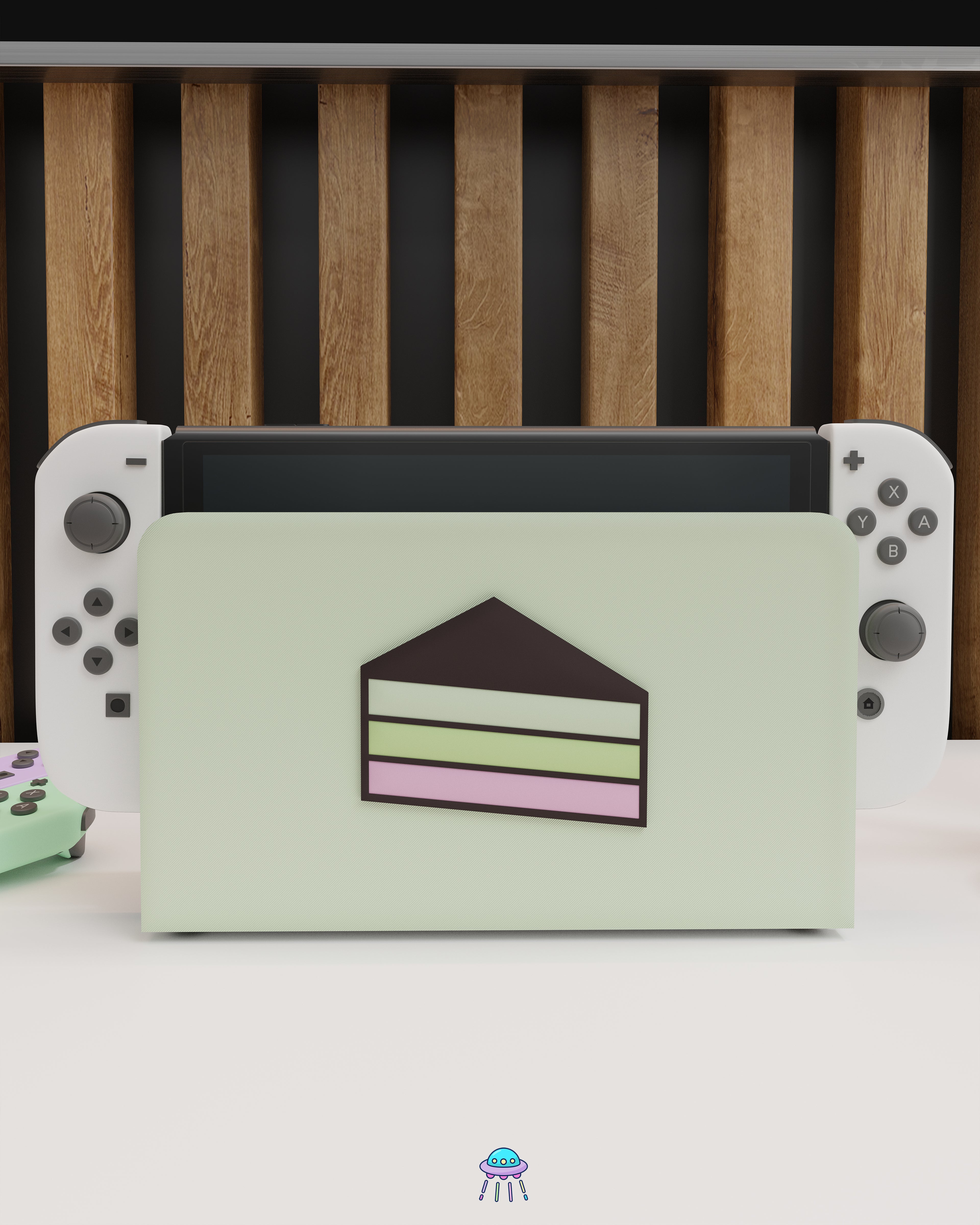 Layer Cake Cover for Nintendo Switch – Original Faceplate Design