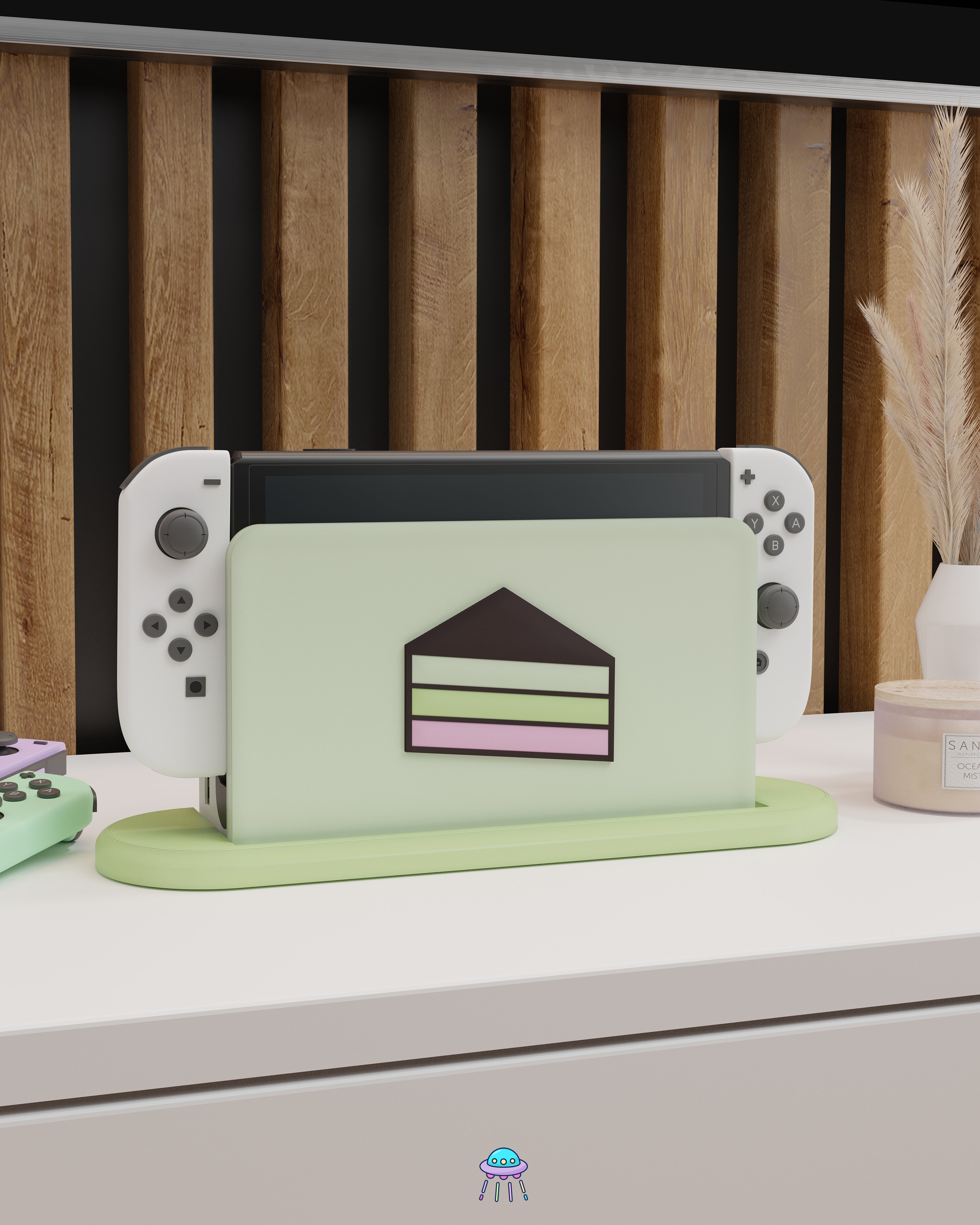 Layer Cake Cover for Nintendo Switch – Original Faceplate Design