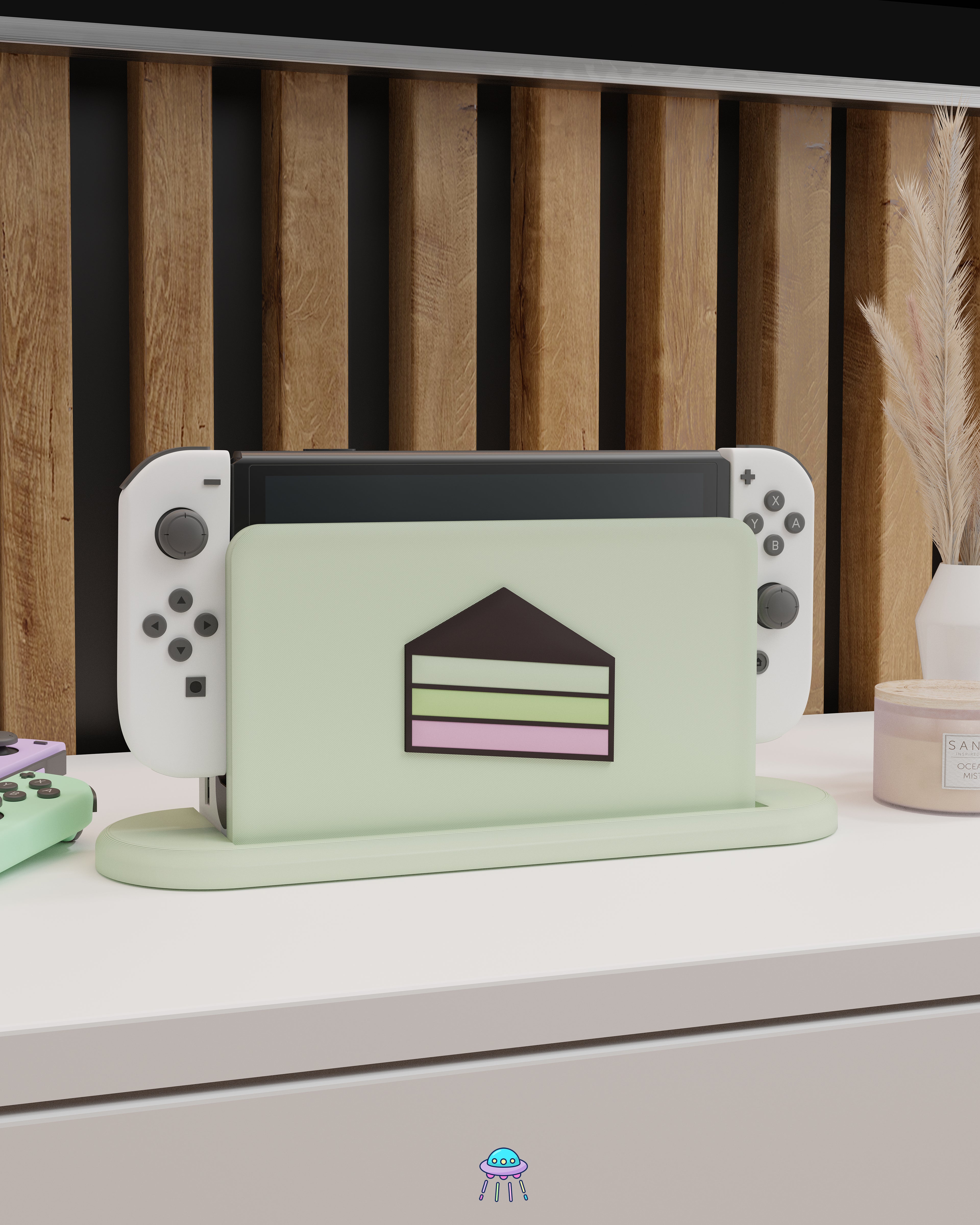 Layer Cake Cover for Nintendo Switch – Original Faceplate Design