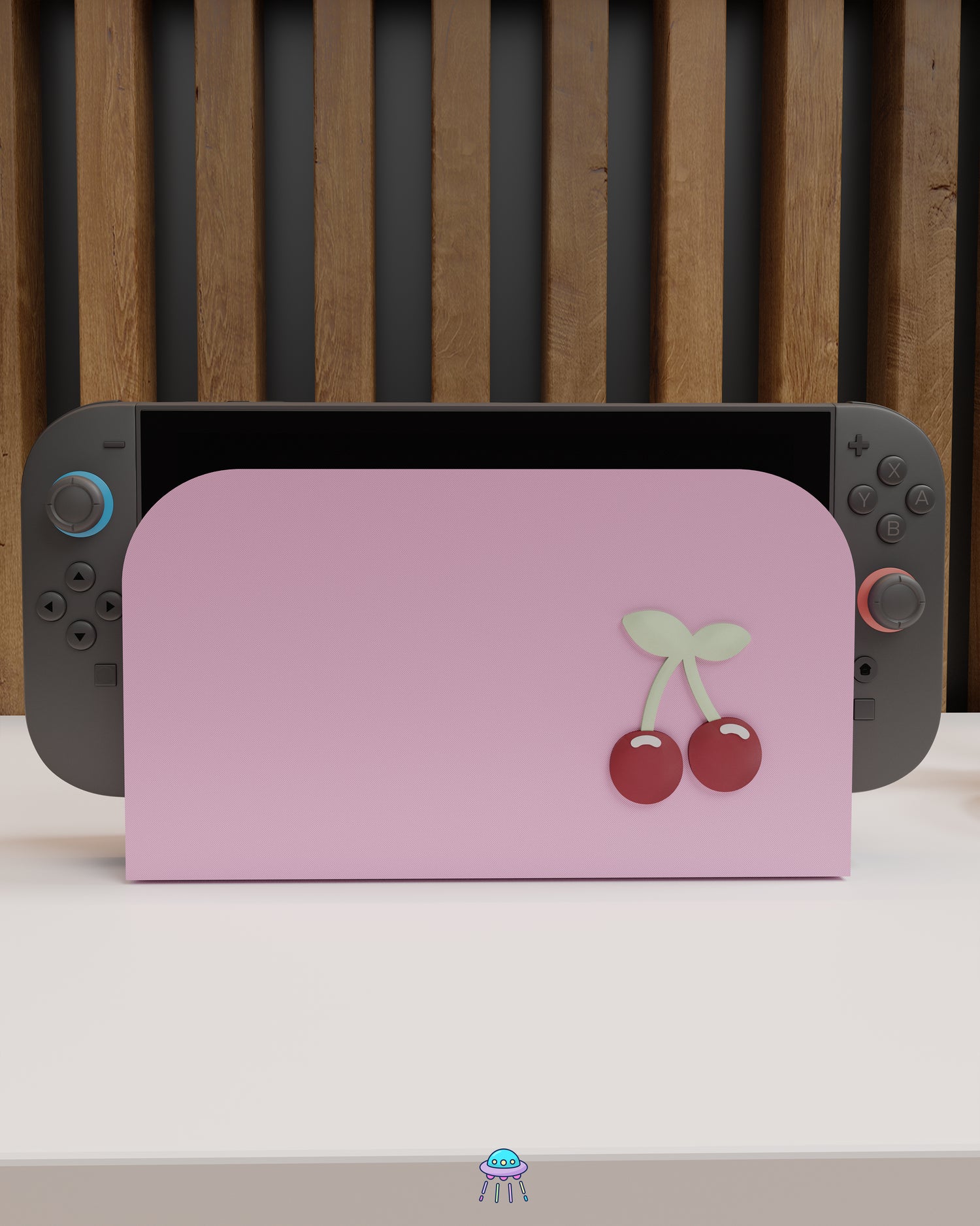 Cherry Dock Cover for Nintendo Switch 2 – Original Faceplate Design
