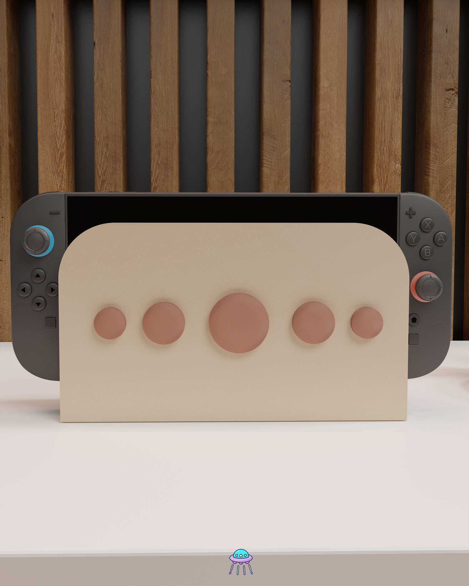 Circles Dock Cover for Nintendo Switch 2 – Original Faceplate Design