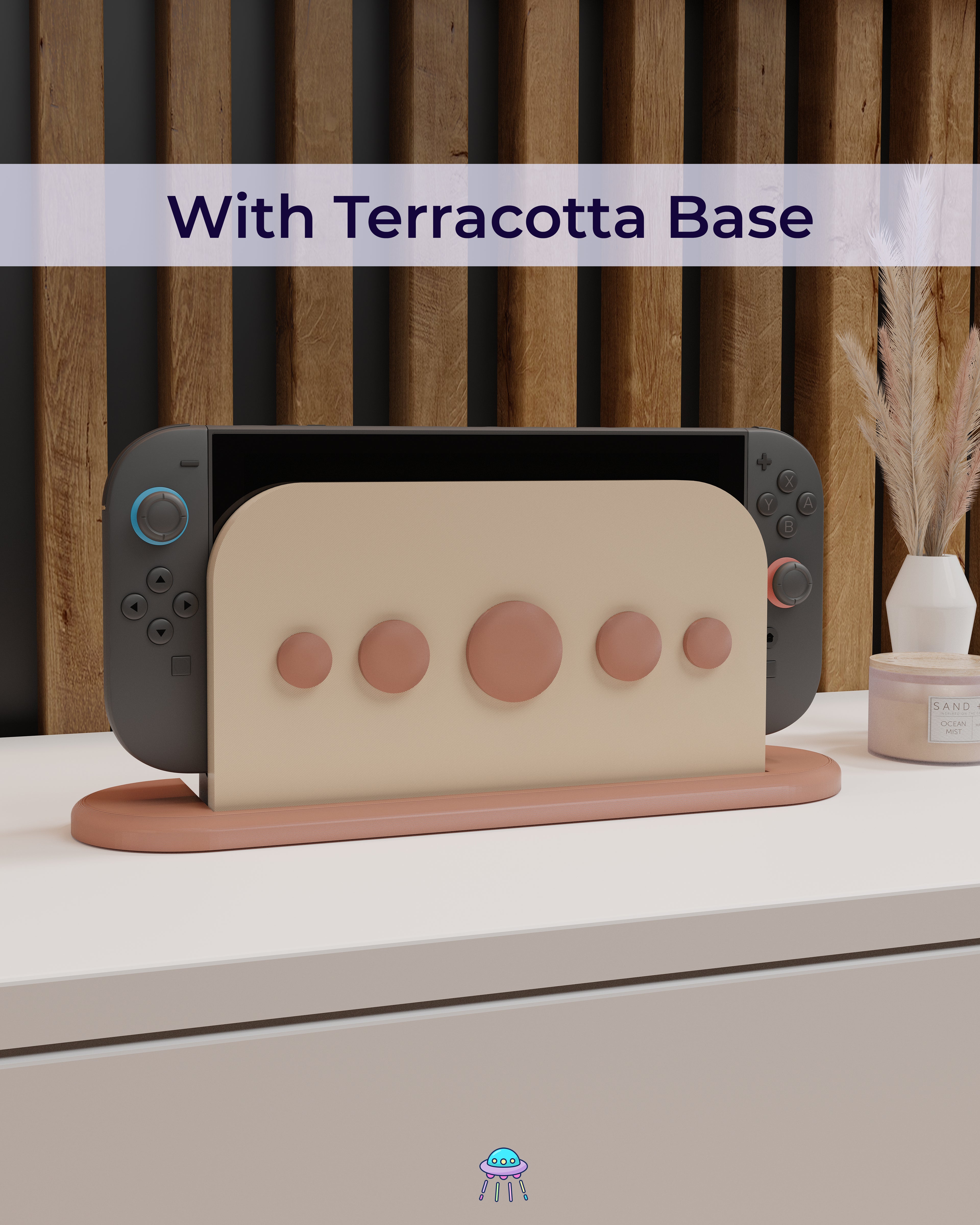 Circles Dock Cover for Nintendo Switch 2 – Original Faceplate Design