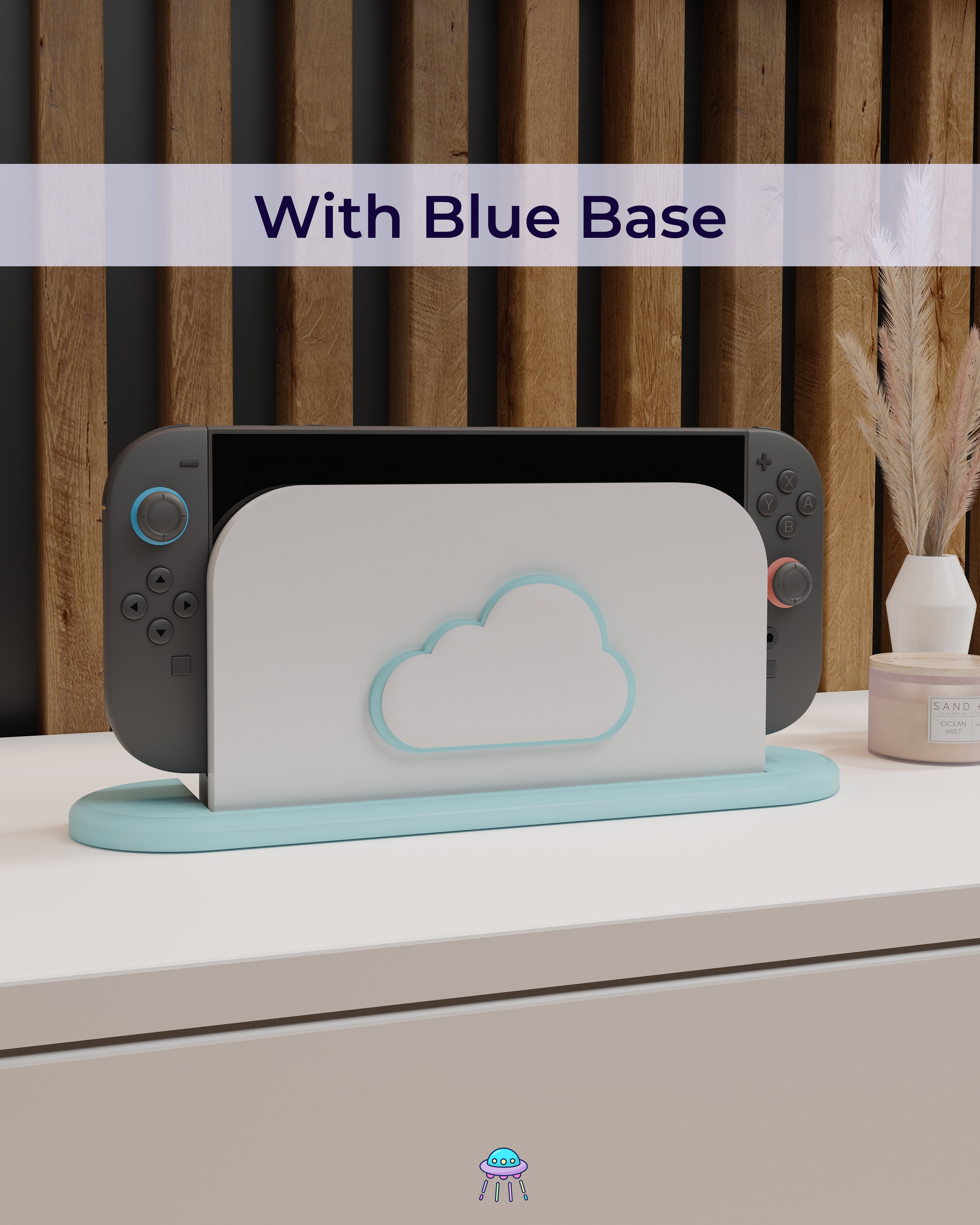 Cloud Dock Cover for Nintendo Switch 2 – Original Faceplate Design